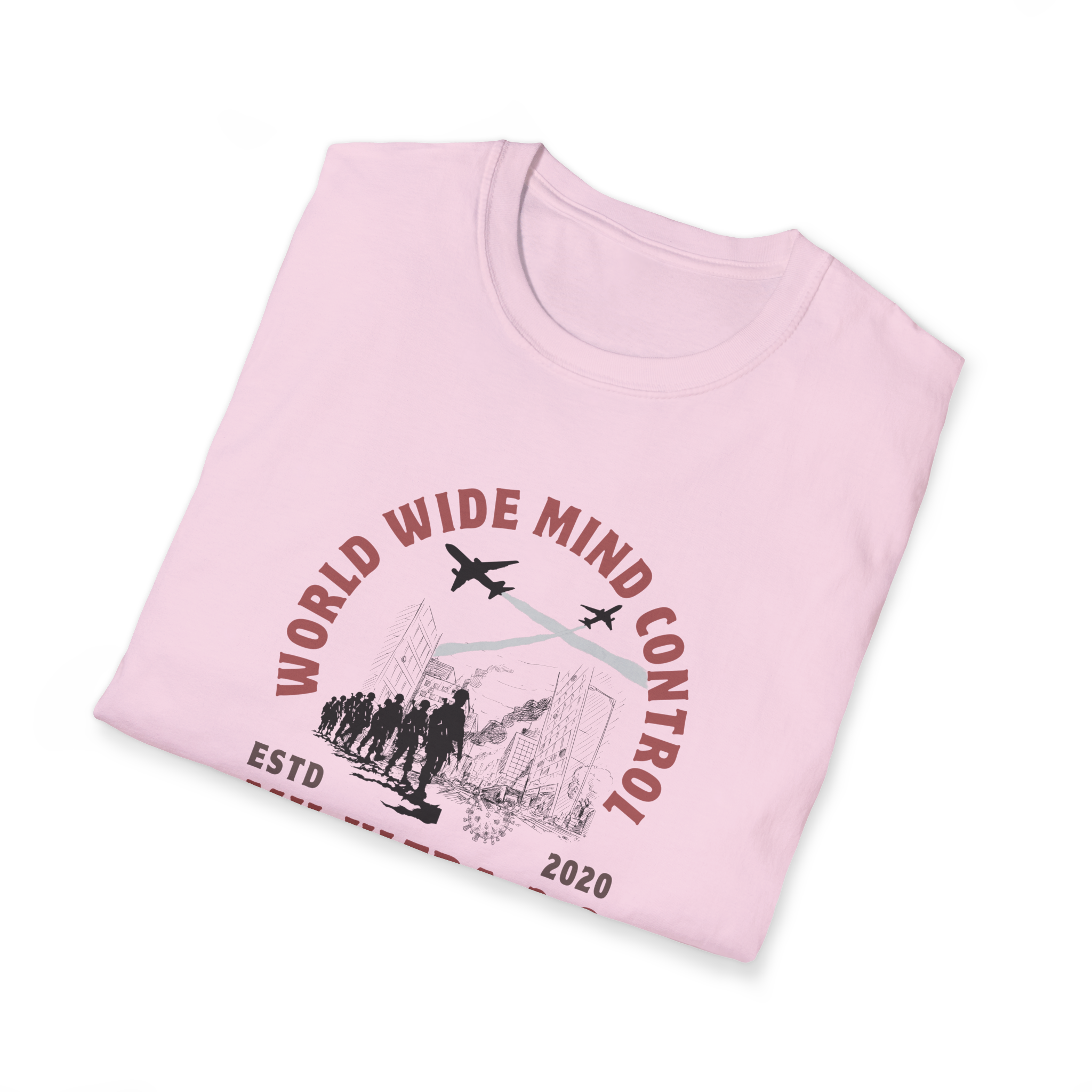 World Wide Mind Control T-Shirt  MK Ultra 2.0