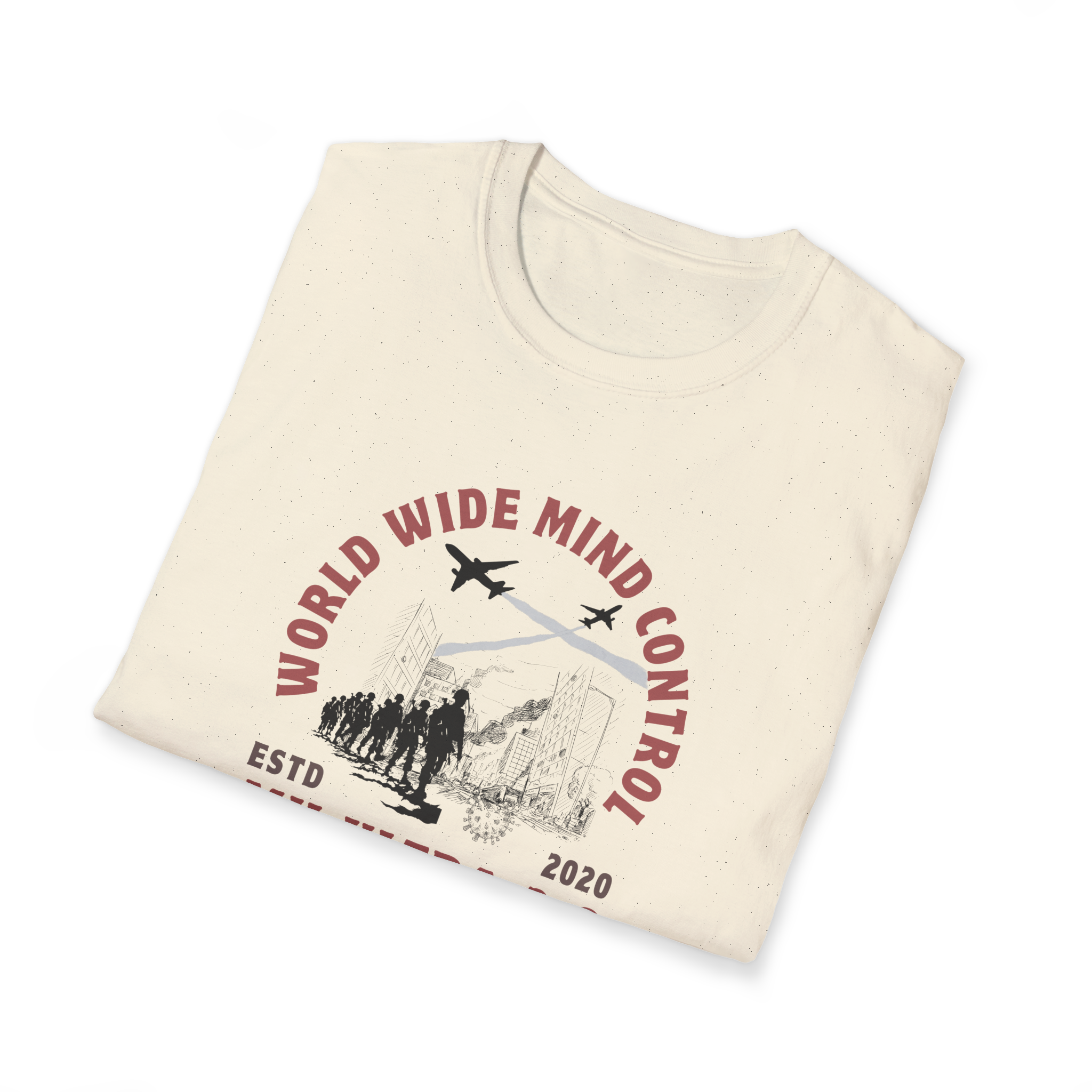 World Wide Mind Control T-Shirt  MK Ultra 2.0