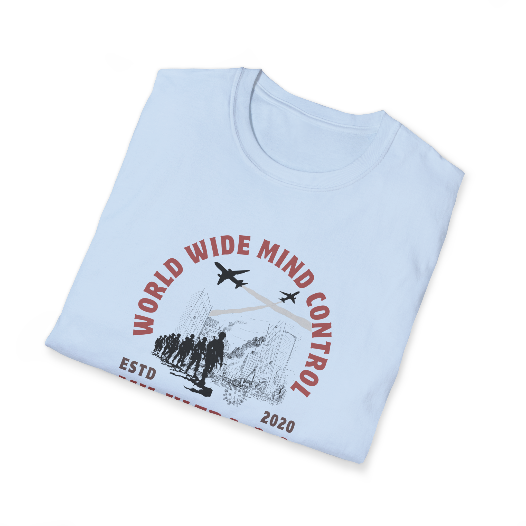 World Wide Mind Control T-Shirt  MK Ultra 2.0