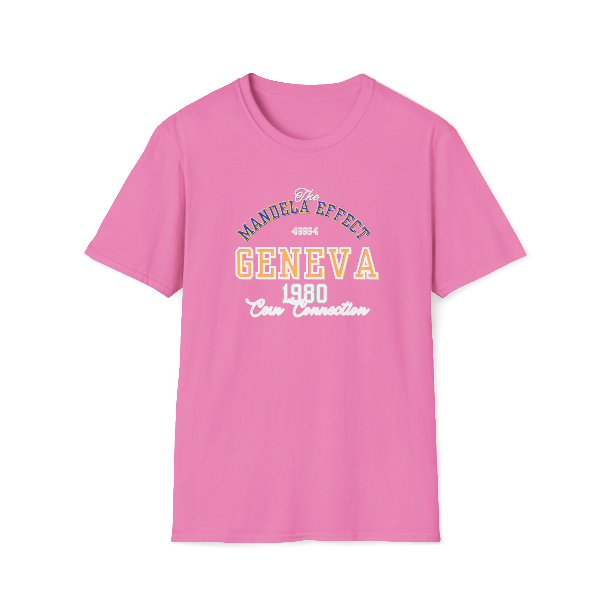 Mandela Effect T Shirt CERN Conspiracy Geneva 1980 Tee