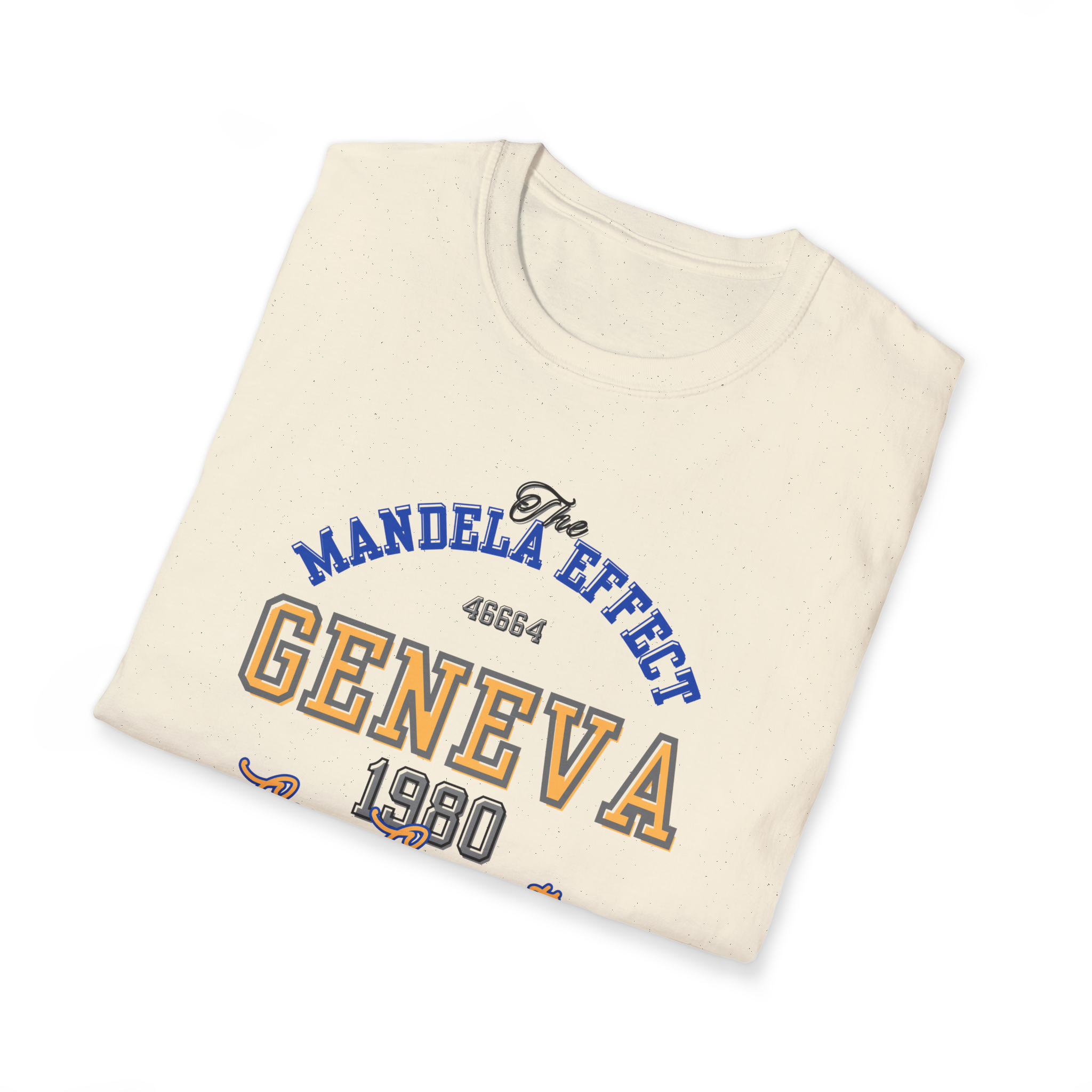 Mandela Effect T Shirt CERN Conspiracy Geneva 1980 Tee