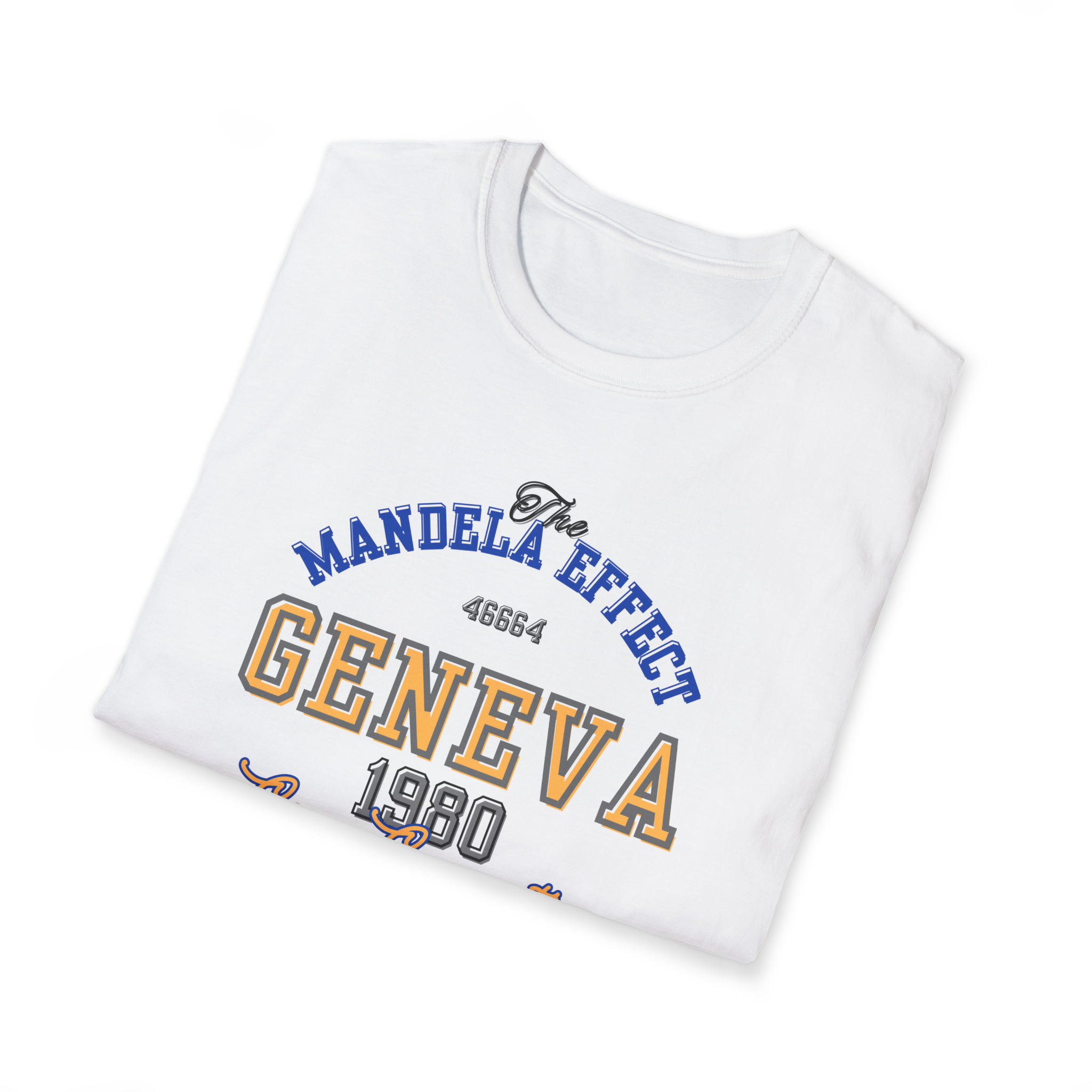Mandela Effect T Shirt CERN Conspiracy Geneva 1980 Tee