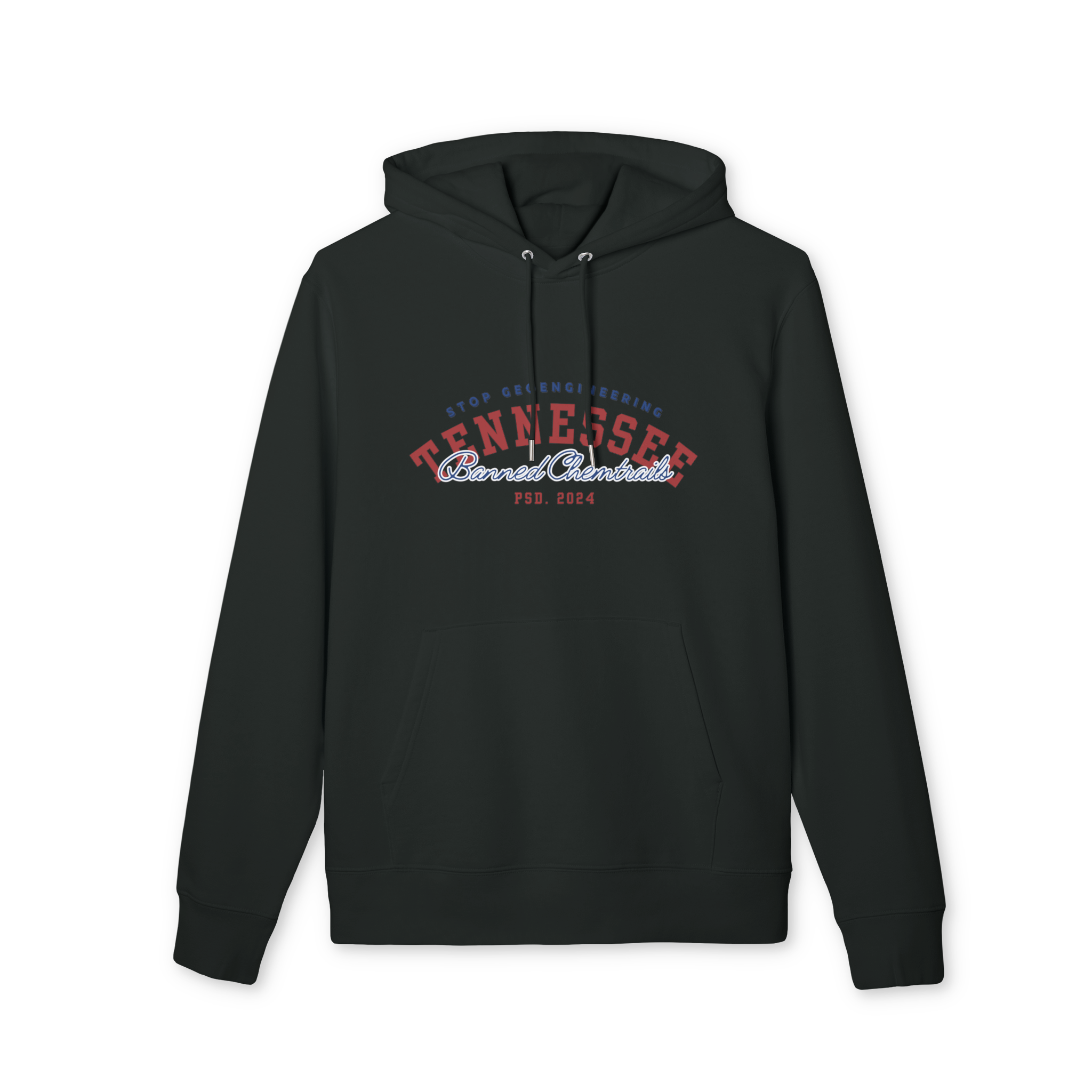 Stop Geoengineering Tennessee Banned Chemtrails 2024 Hoodie