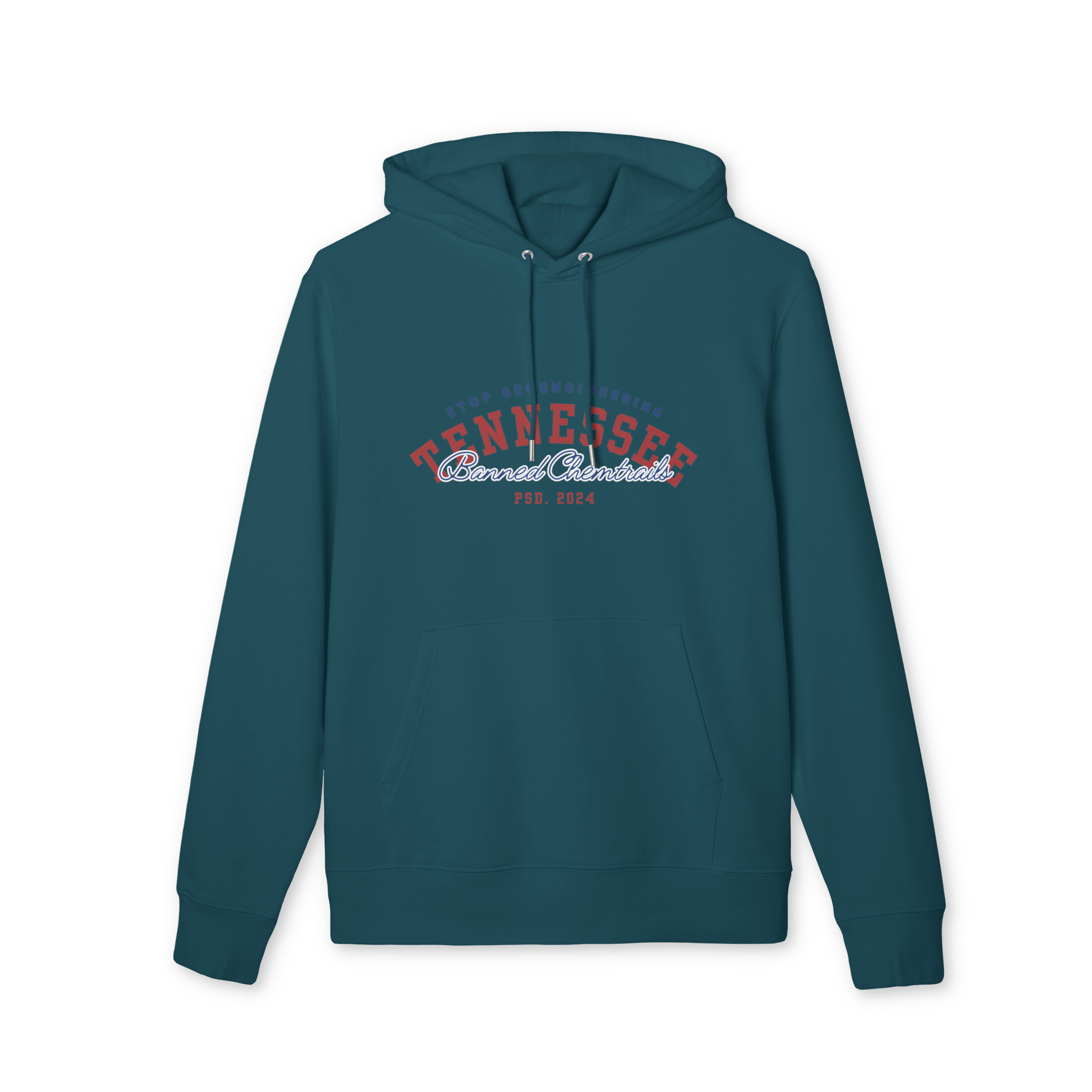 Stop Geoengineering Tennessee Banned Chemtrails 2024 Hoodie