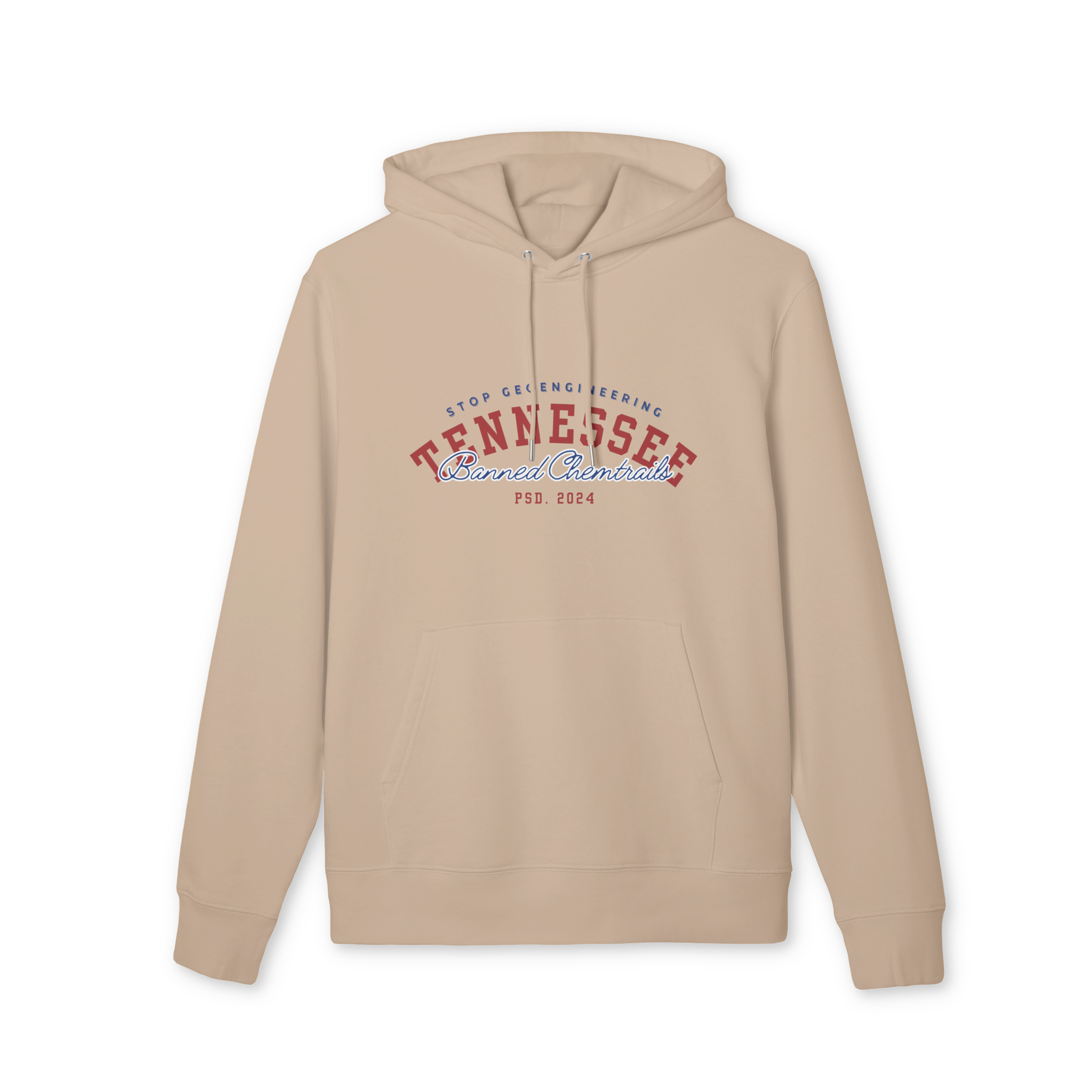 Stop Geoengineering Tennessee Banned Chemtrails 2024 Hoodie