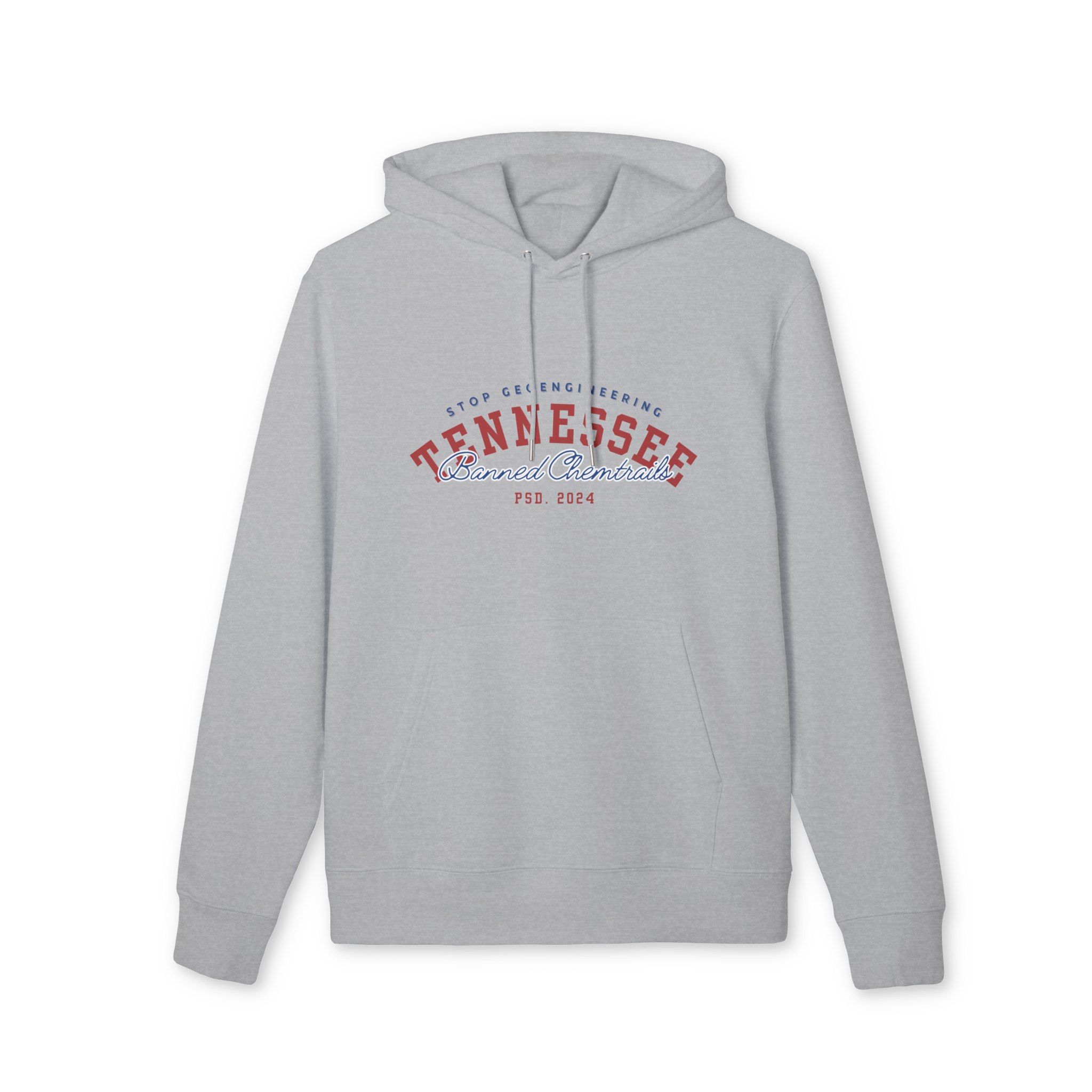 Stop Geoengineering Tennessee Banned Chemtrails 2024 Hoodie