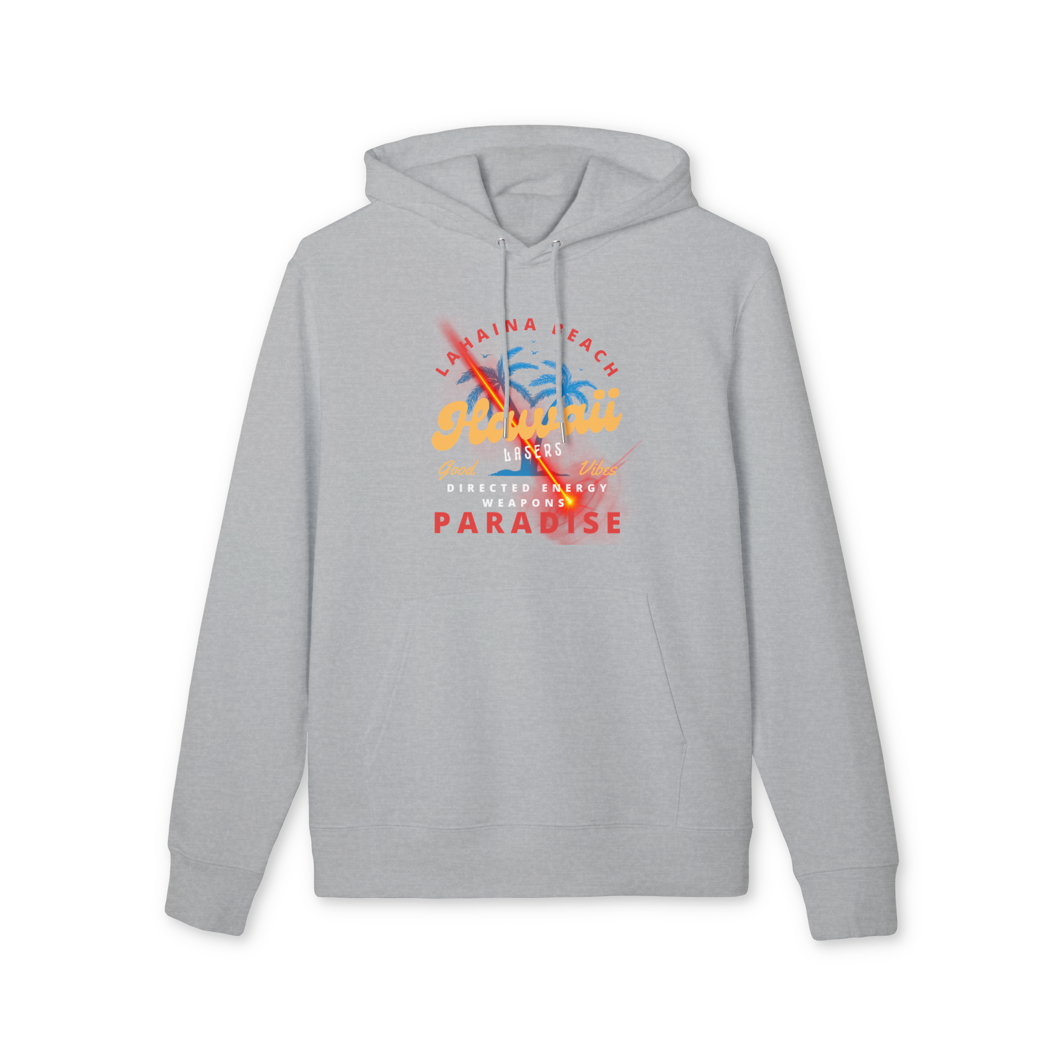 Lahaina Beach - Hawaii Lasers - Directed Energy Weapons Paradise Hoodie