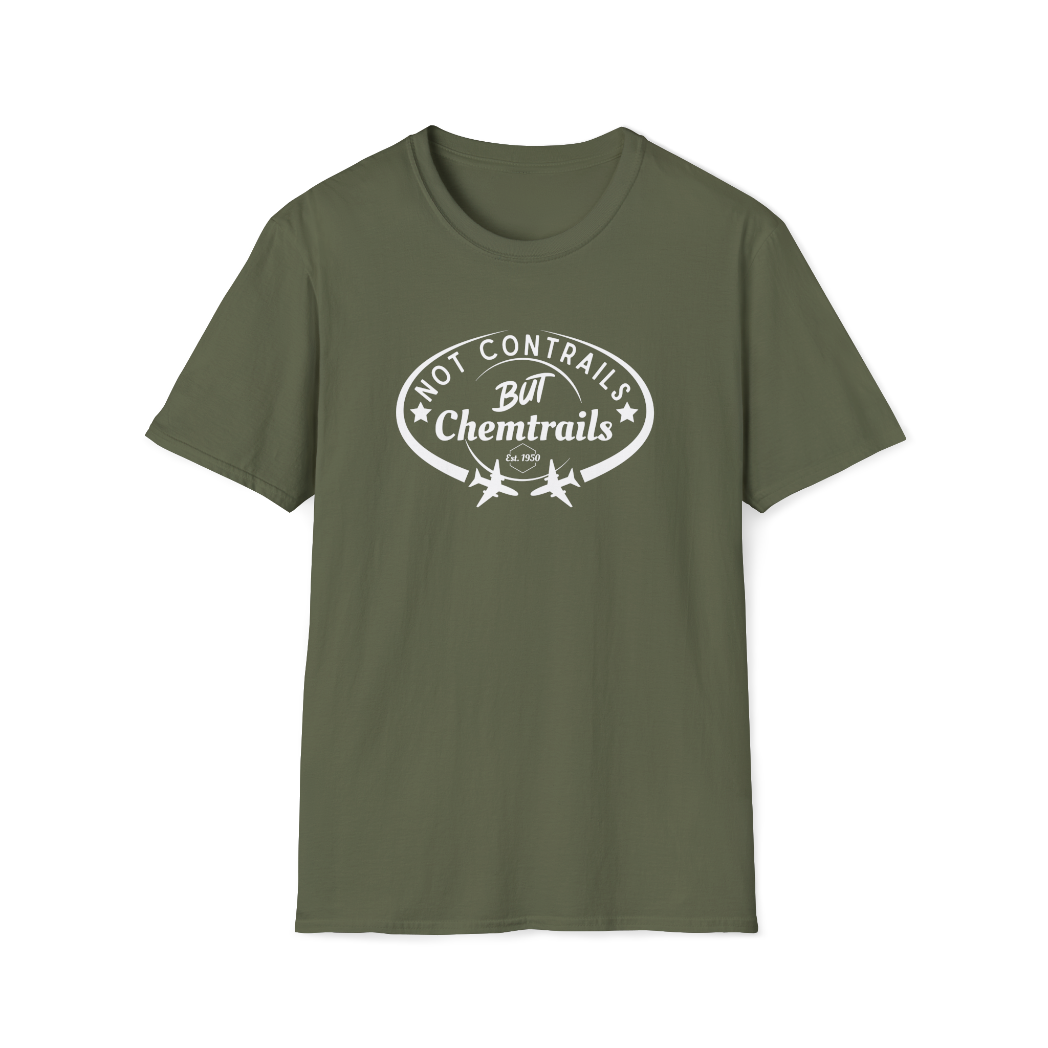 Not Contrails But Chemtrails T-Shirt