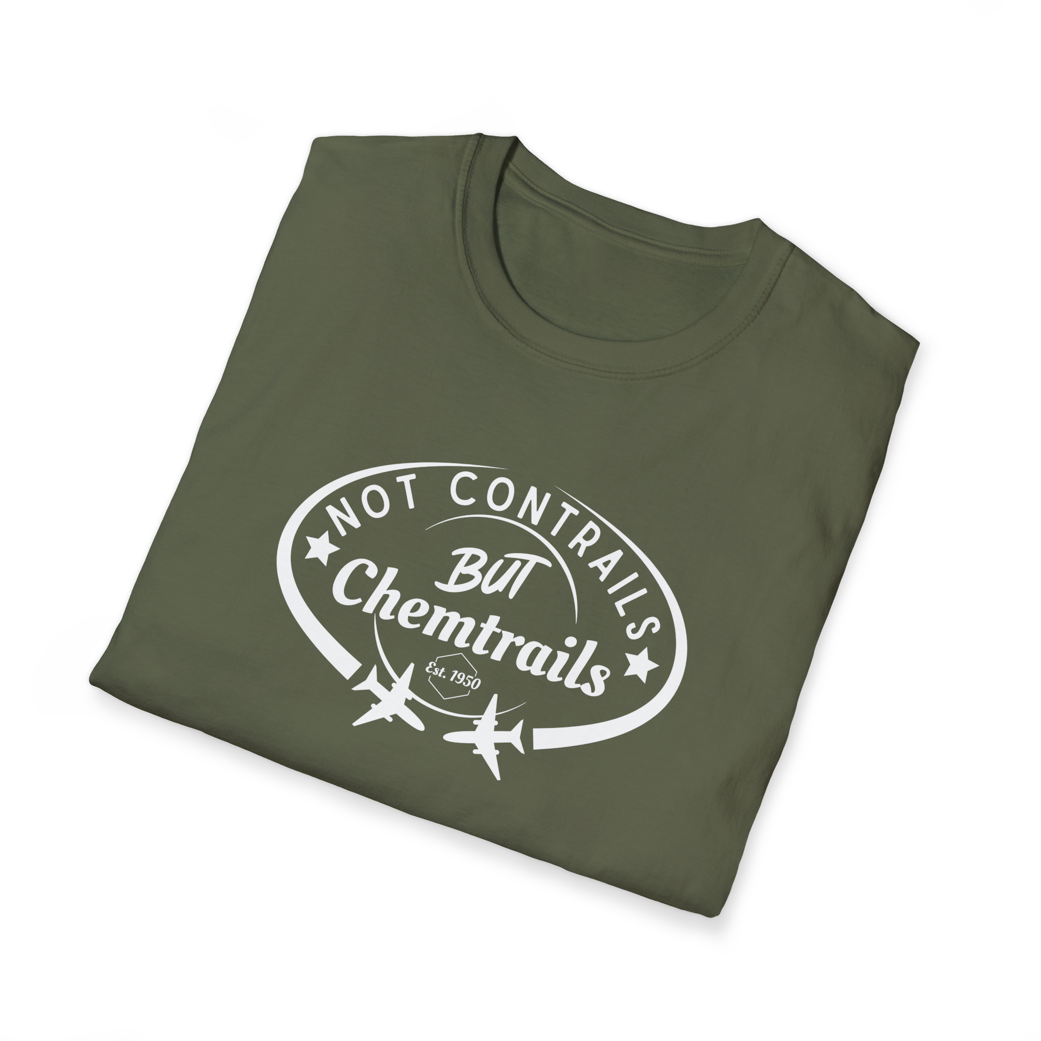 Not Contrails But Chemtrails T-Shirt