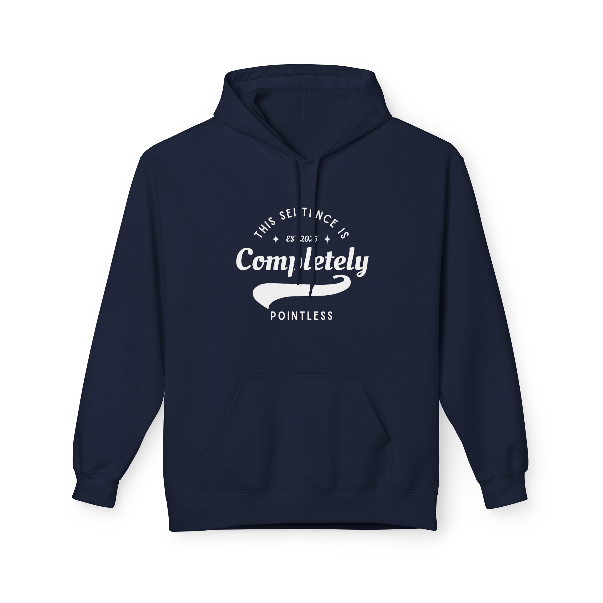 This Sentence Is Completely Pointless Hoodie