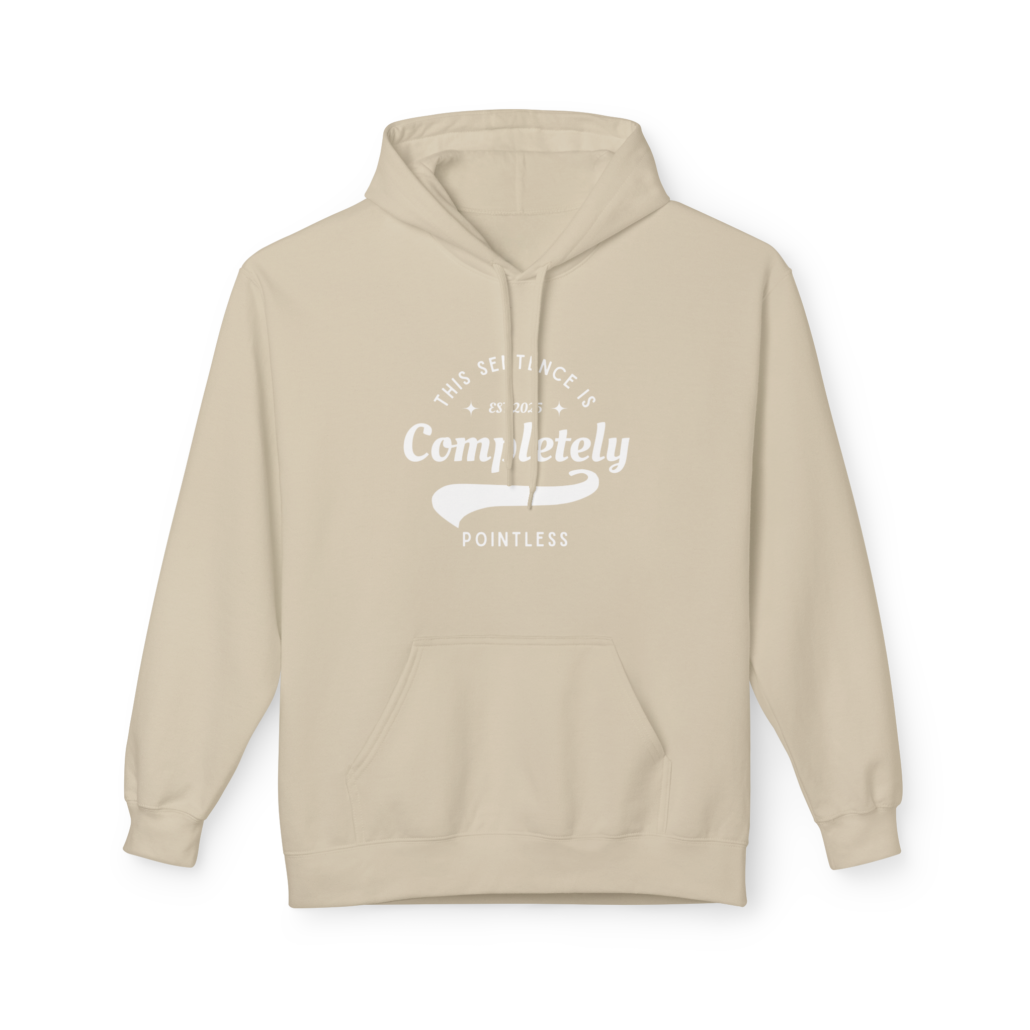 This Sentence Is Completely Pointless Hoodie