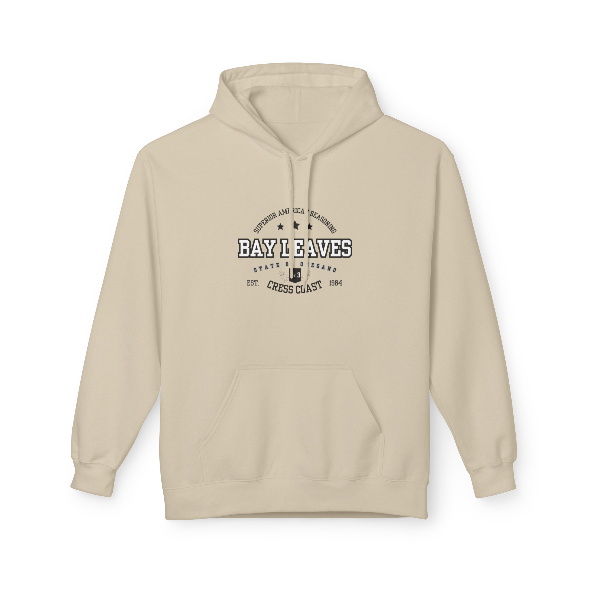 Bay Leaves Cress Coast American Seasoning Hoodie