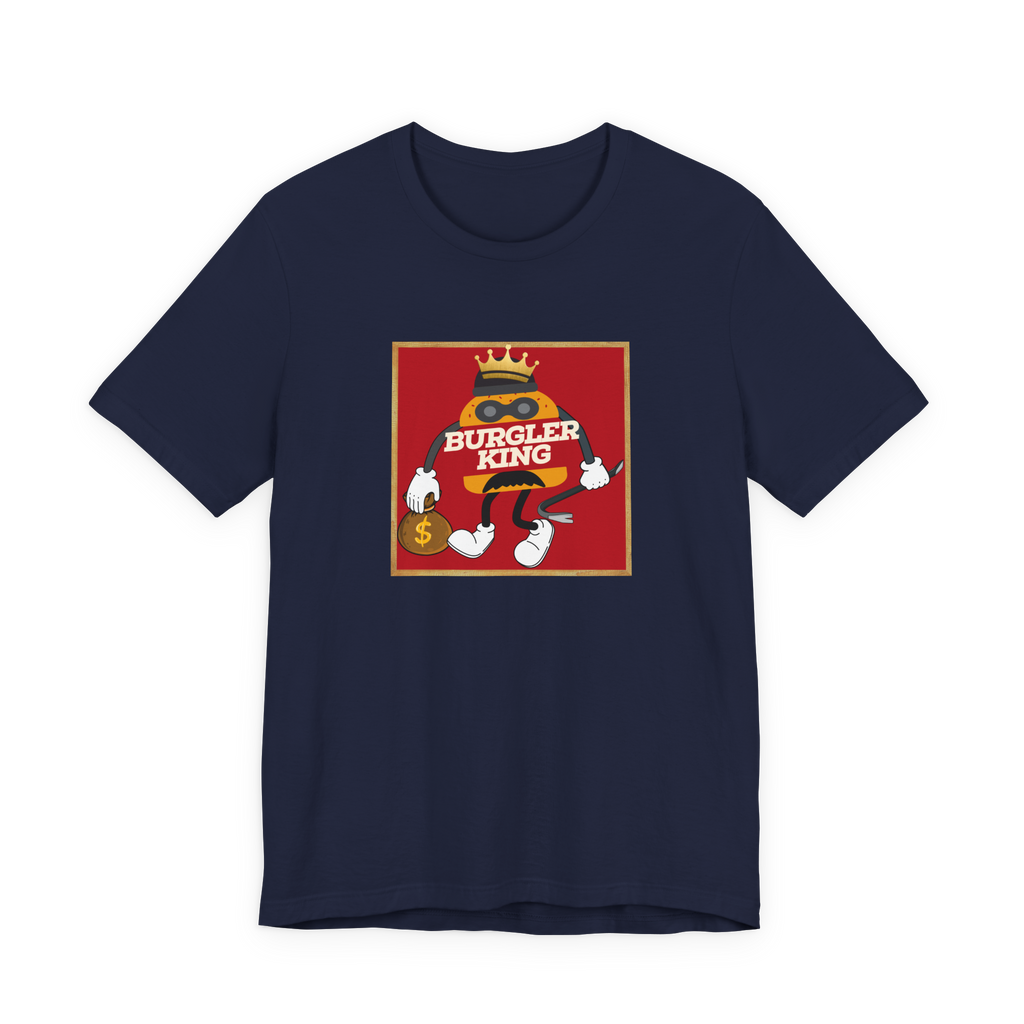 Burgler King Character T-Shirt