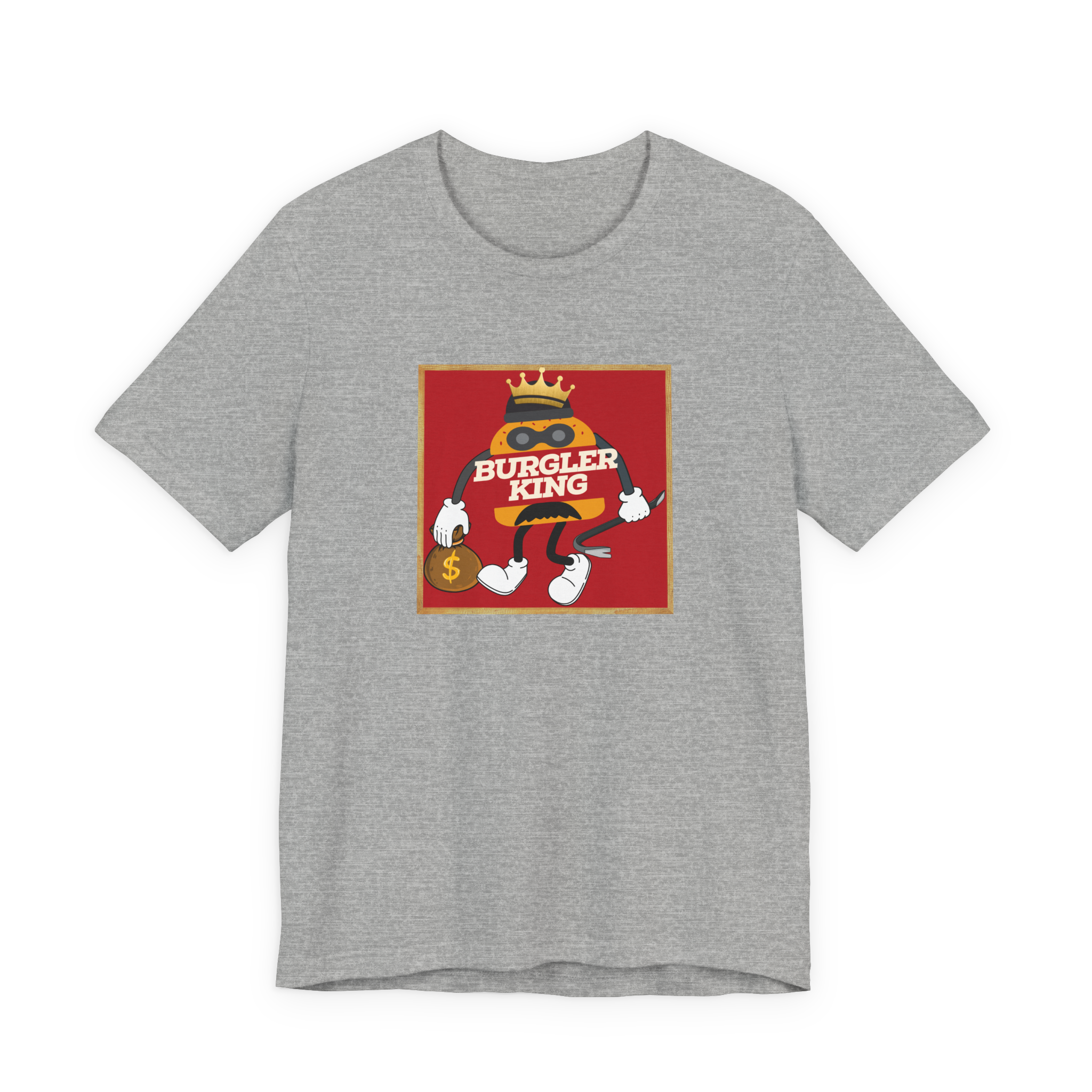 Burgler King Character T-Shirt