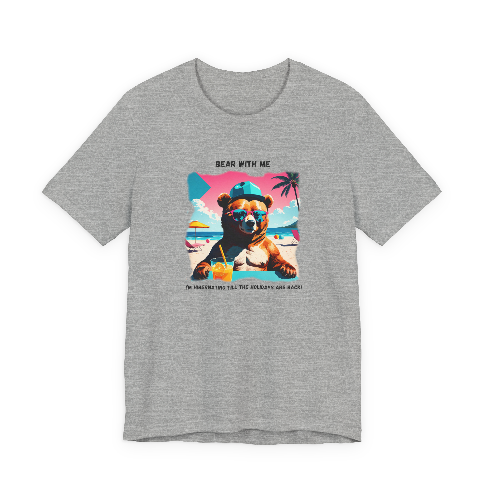 Bear With Me I Am Hibernating Until The Holidays Are Back T-Shirt