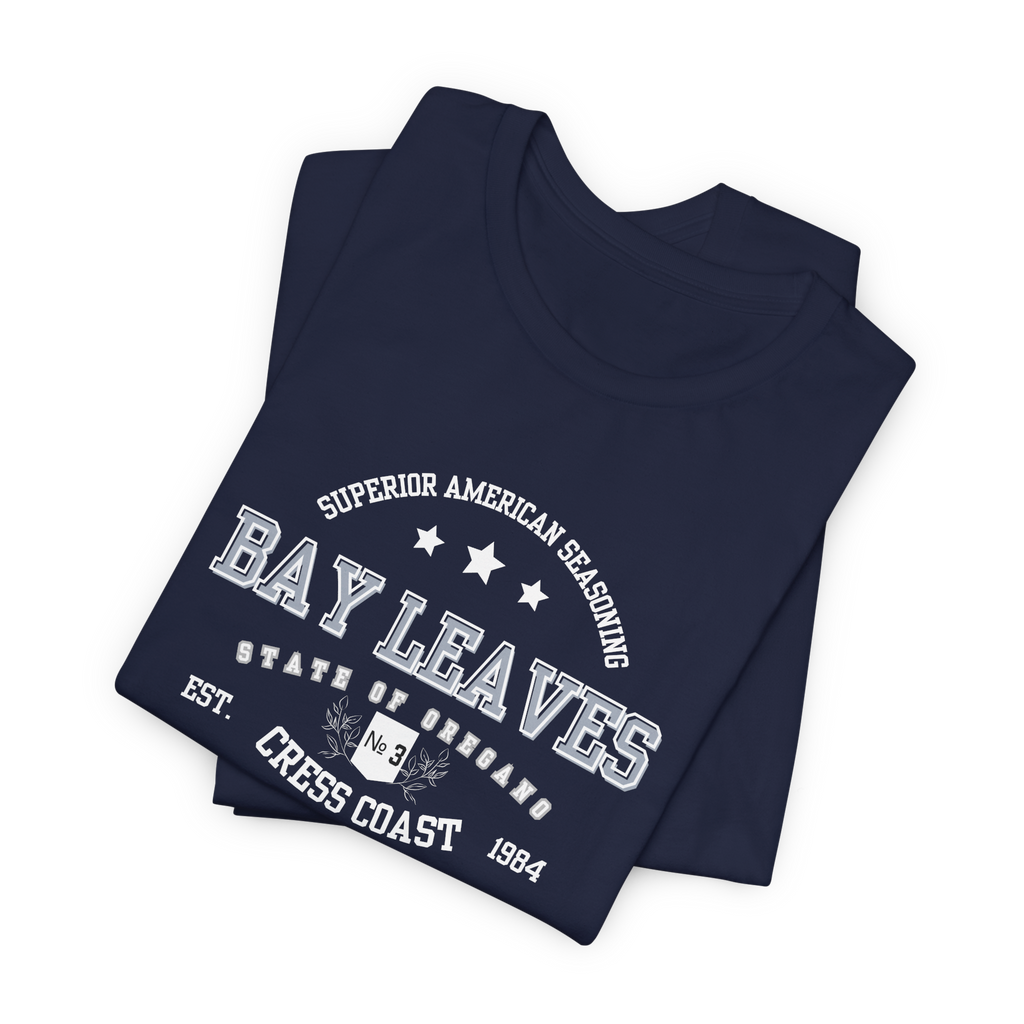 Bay Leaves Cress Coast American Style T-Shirt