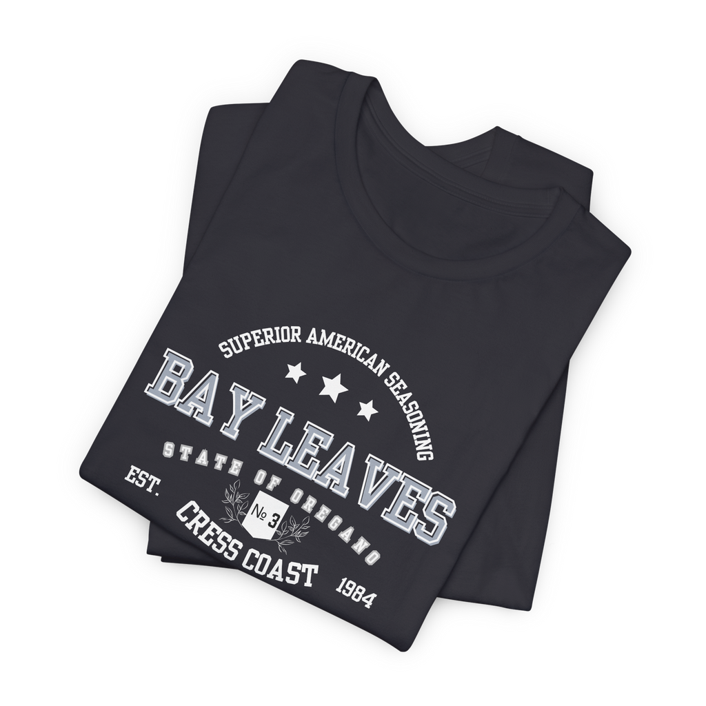 Bay Leaves Cress Coast American Style T-Shirt