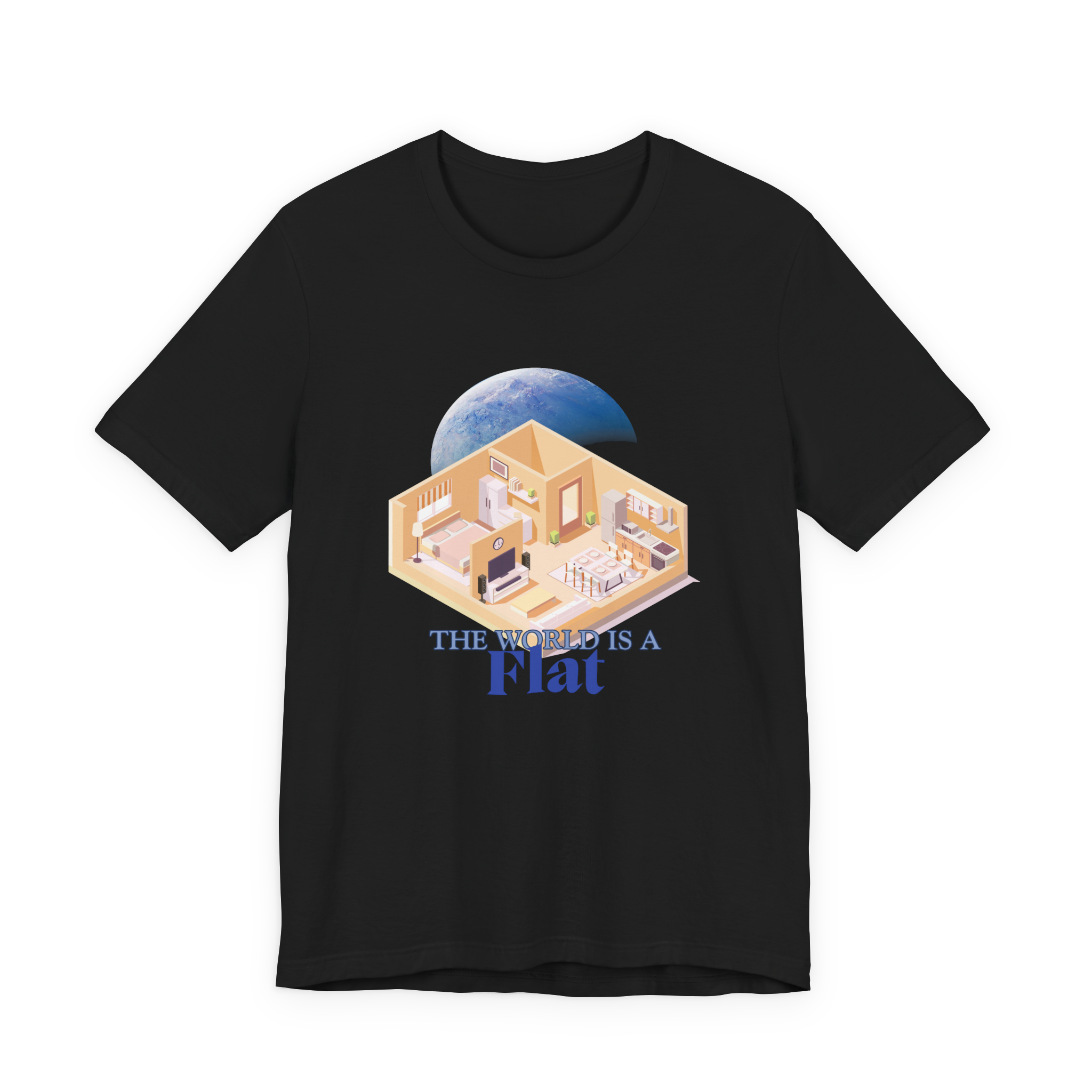 The World Is A Flat T-Shirt