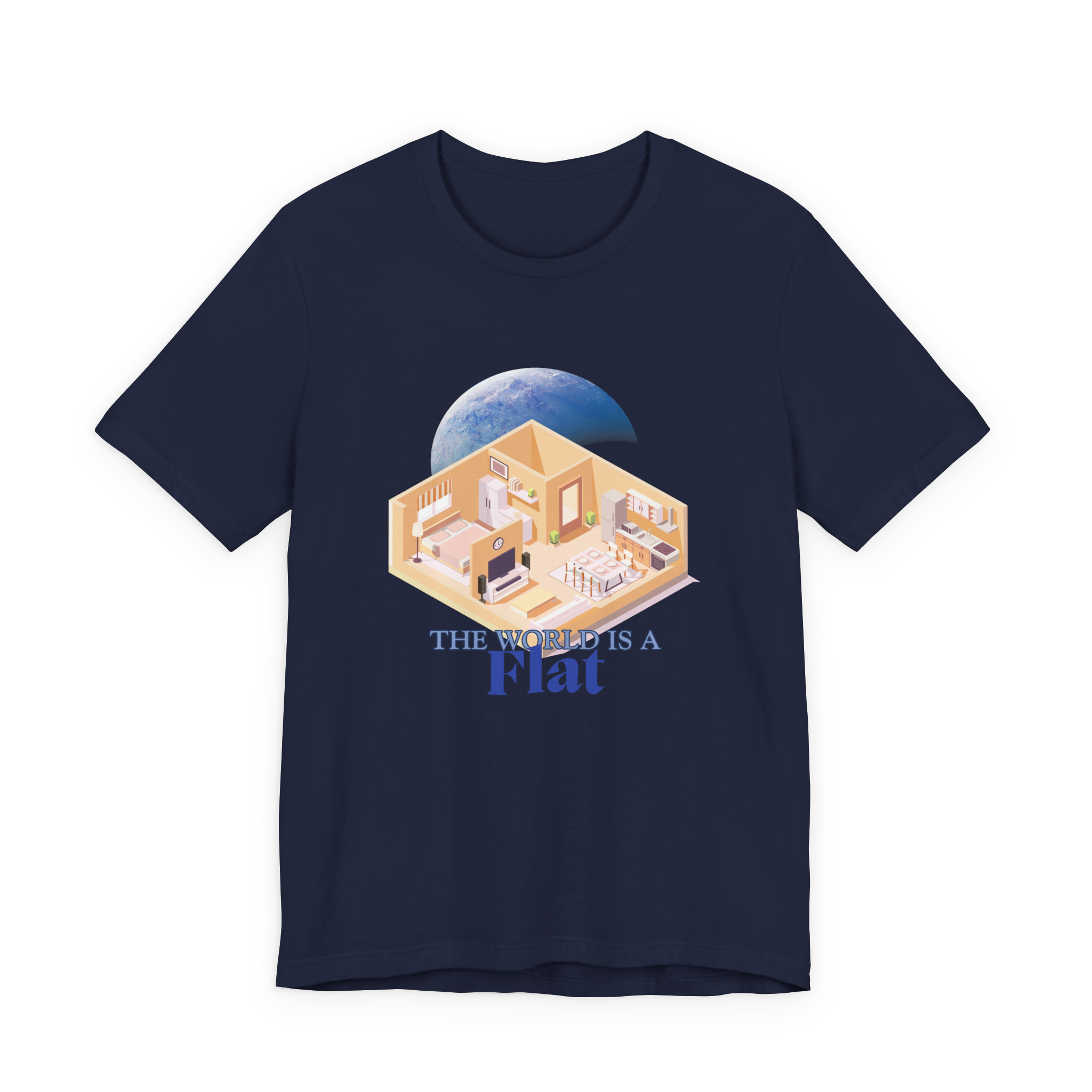 The World Is A Flat T-Shirt
