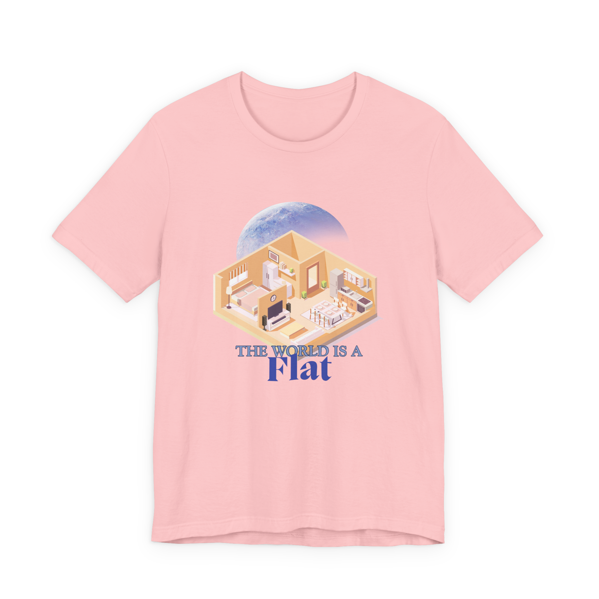 The World Is A Flat T-Shirt