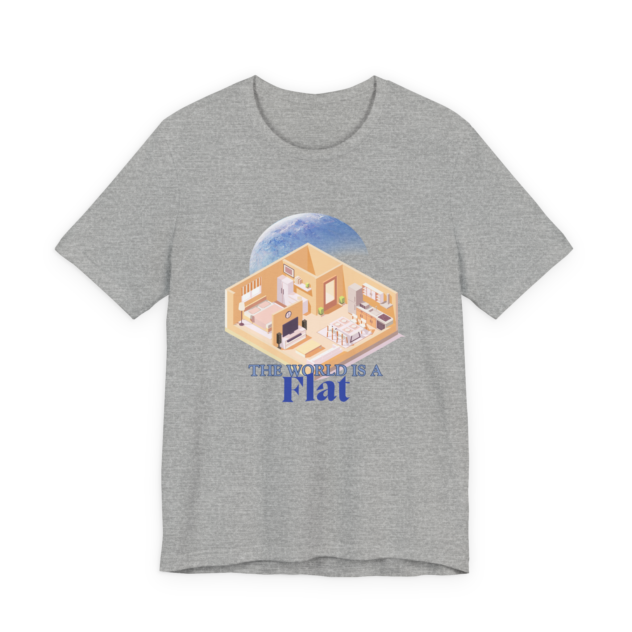 The World Is A Flat T-Shirt