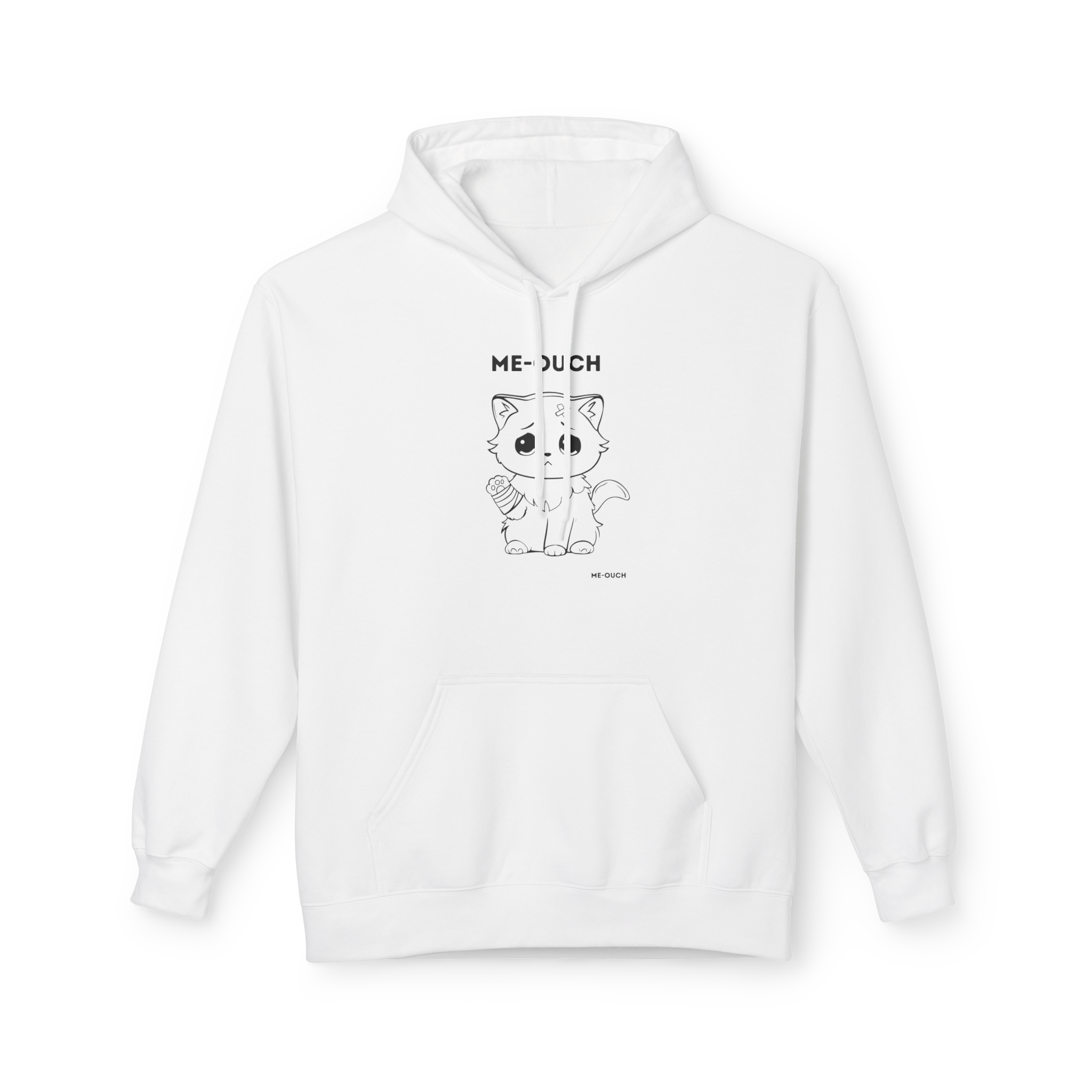 Me-Ouch Cat Hoodie