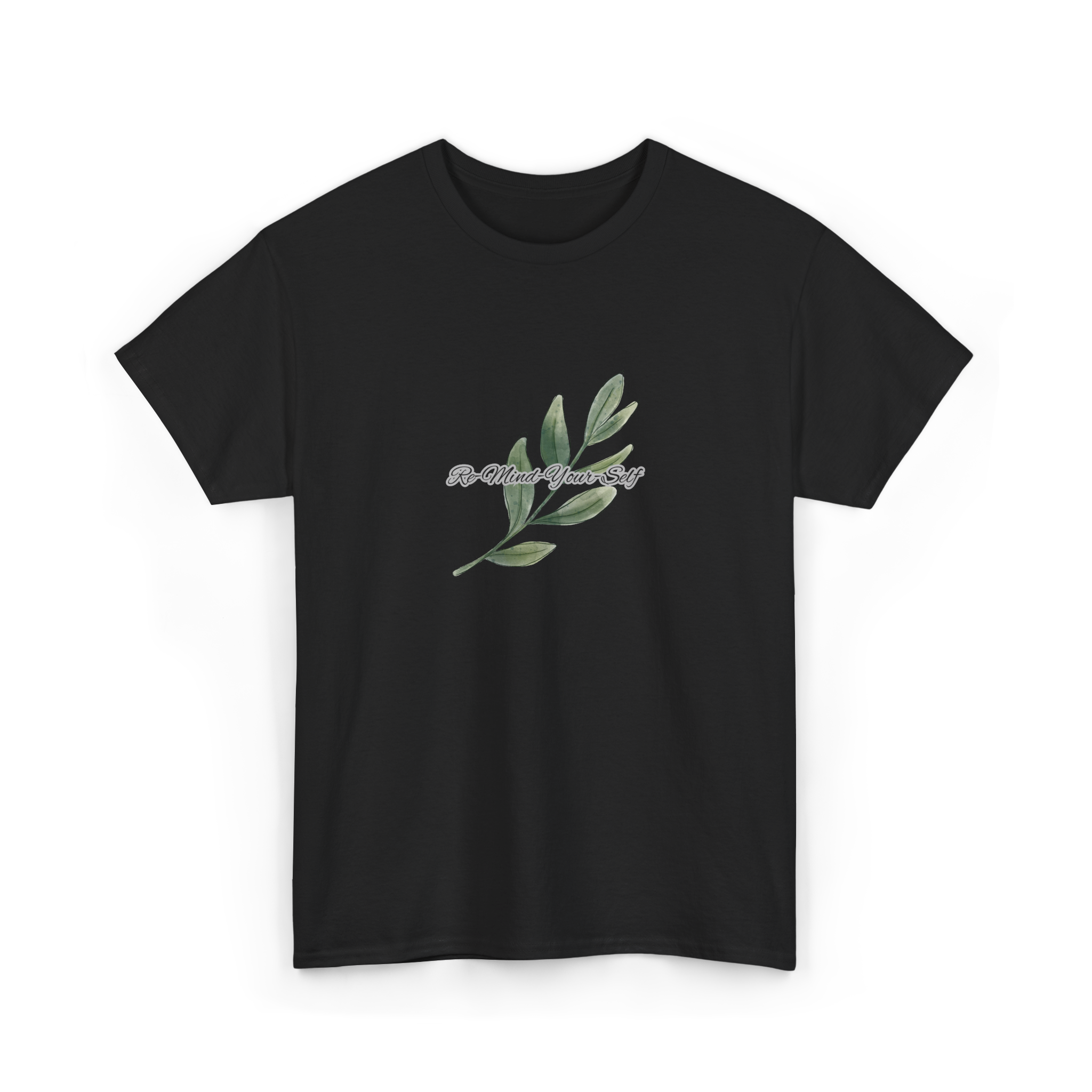 Re-Mind-Your-Self Leavy Branch T-Shirt