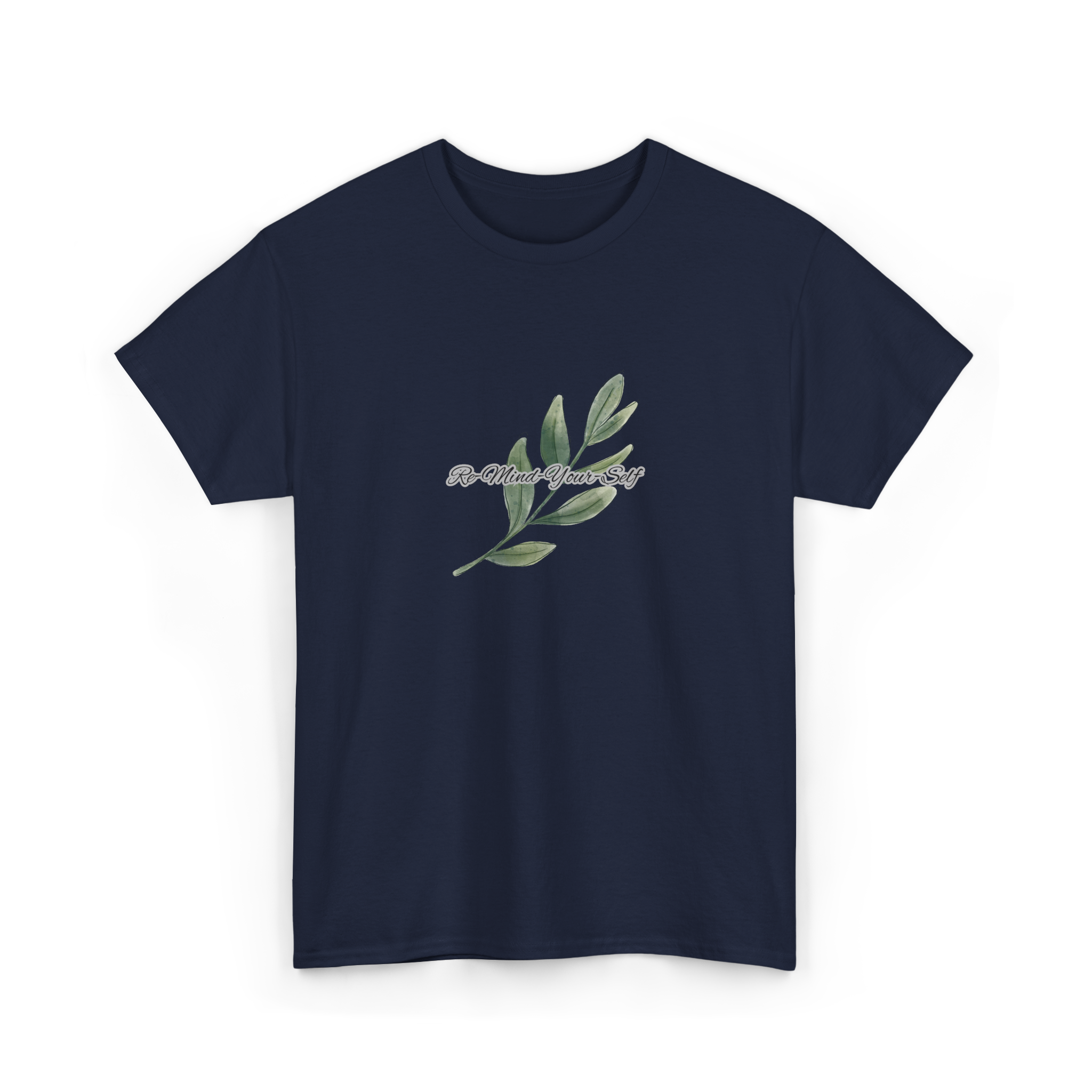 Re-Mind-Your-Self Leavy Branch T-Shirt