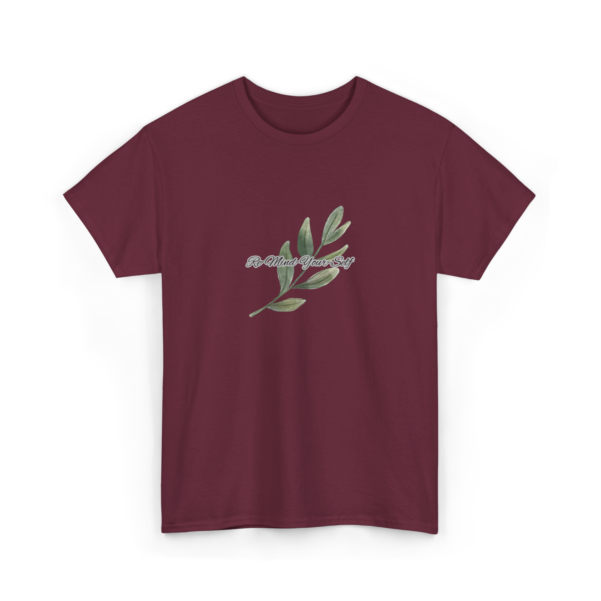 Re-Mind-Your-Self Leavy Branch T-Shirt