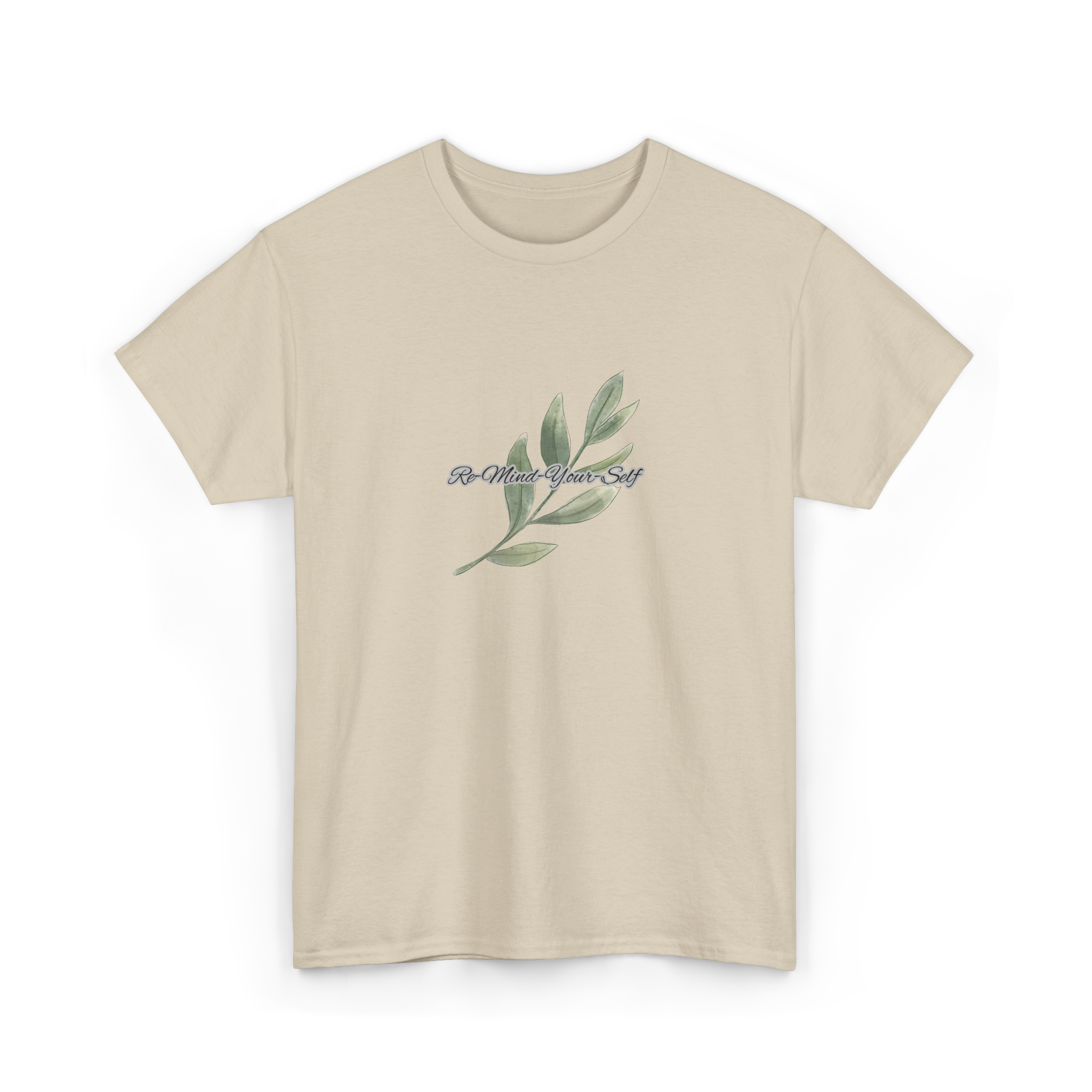 Re-Mind-Your-Self Leavy Branch T-Shirt