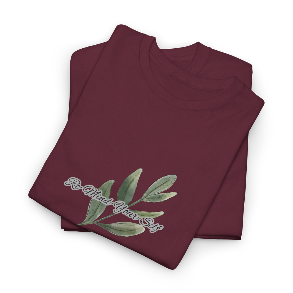 Re-Mind-Your-Self Leavy Branch T-Shirt