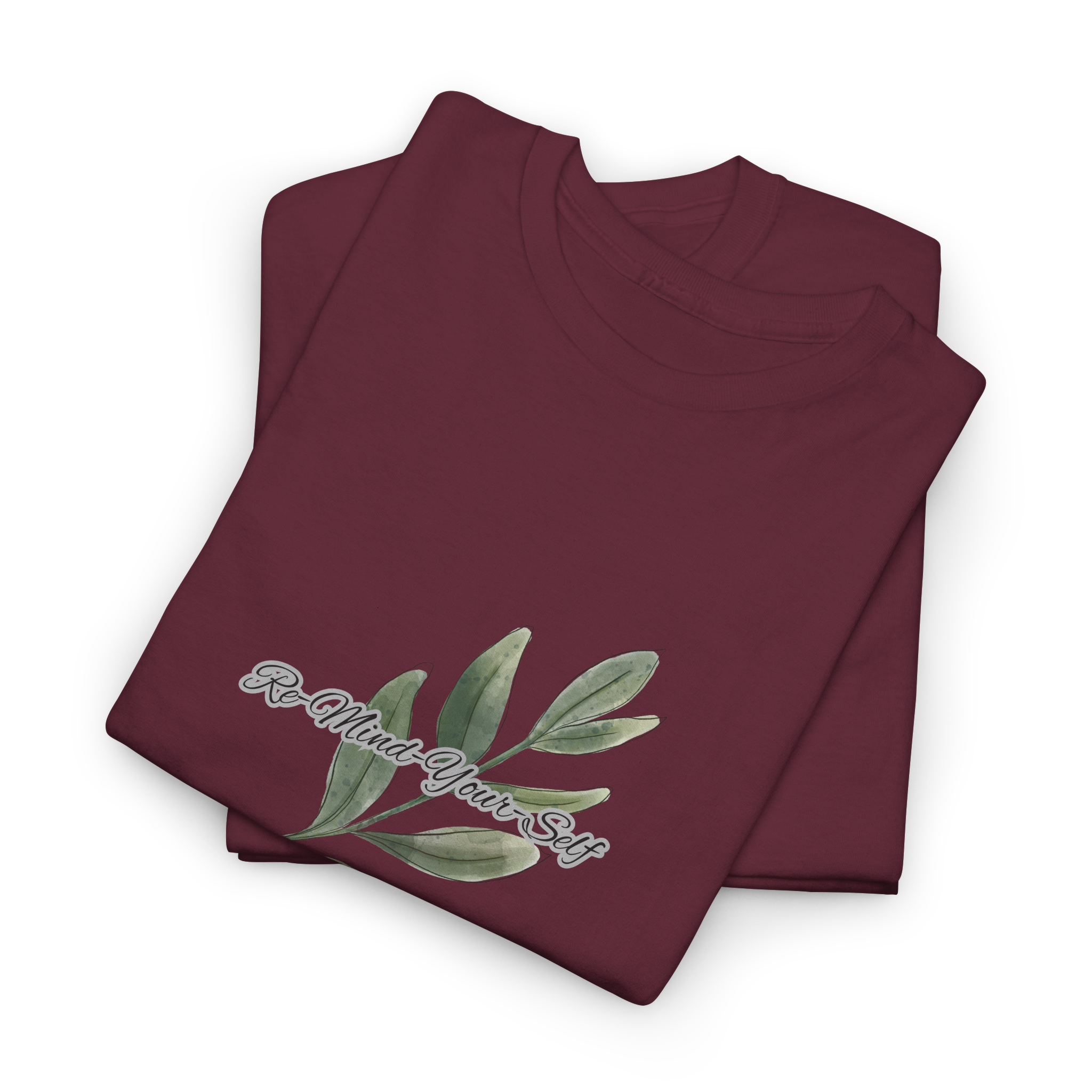 Re-Mind-Your-Self Leavy Branch T-Shirt