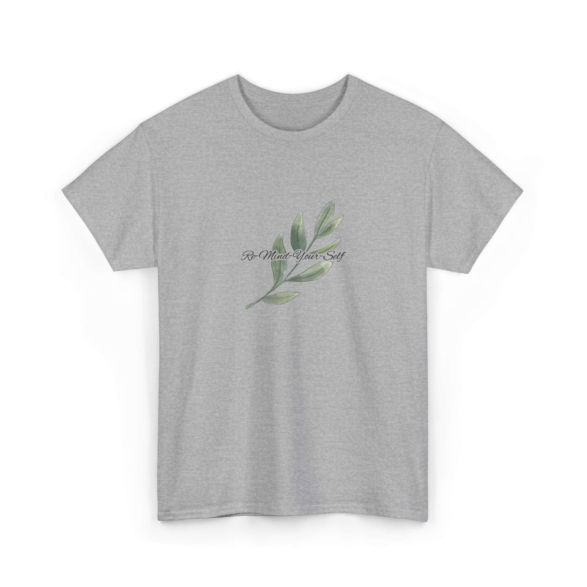 Re-Mind-Your-Self Leavy Branch T-Shirt