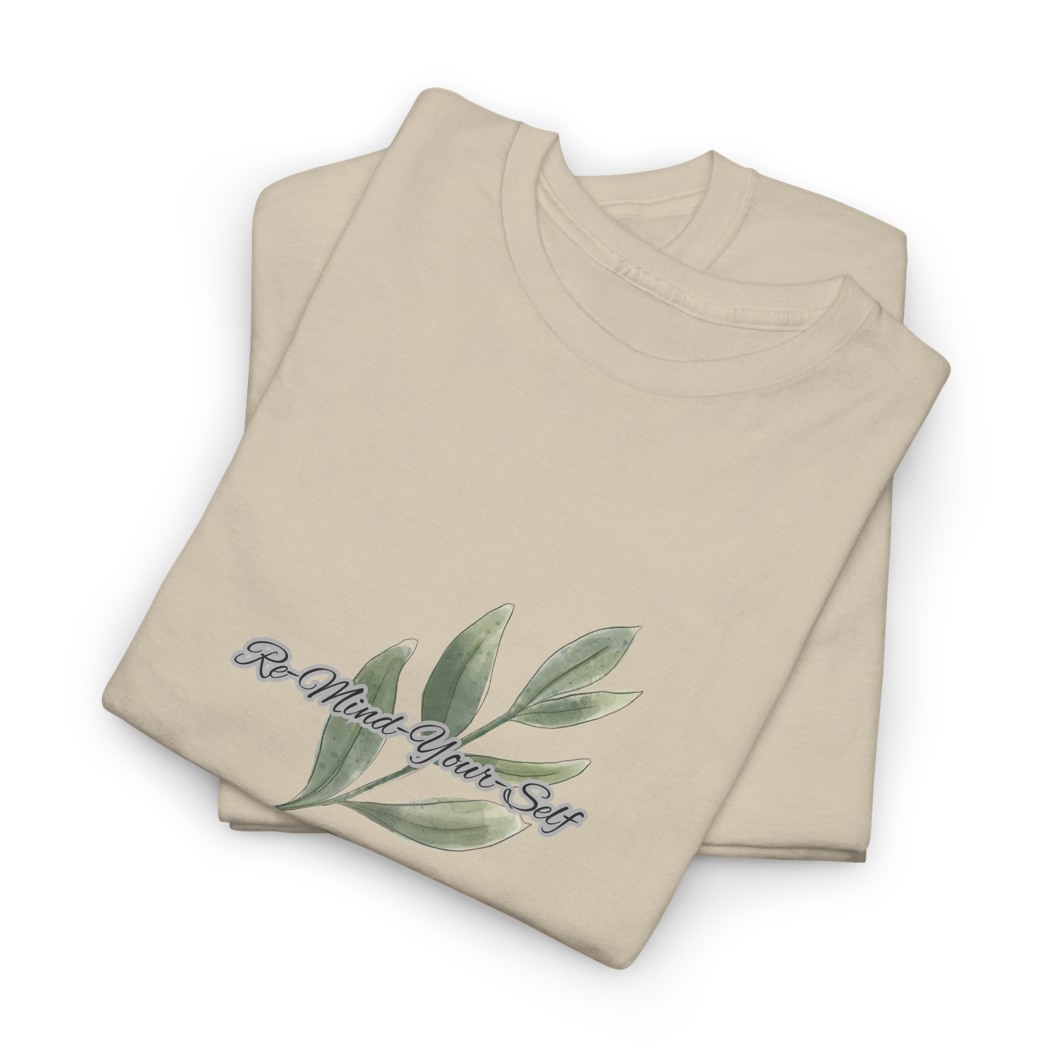 Re-Mind-Your-Self Leavy Branch T-Shirt