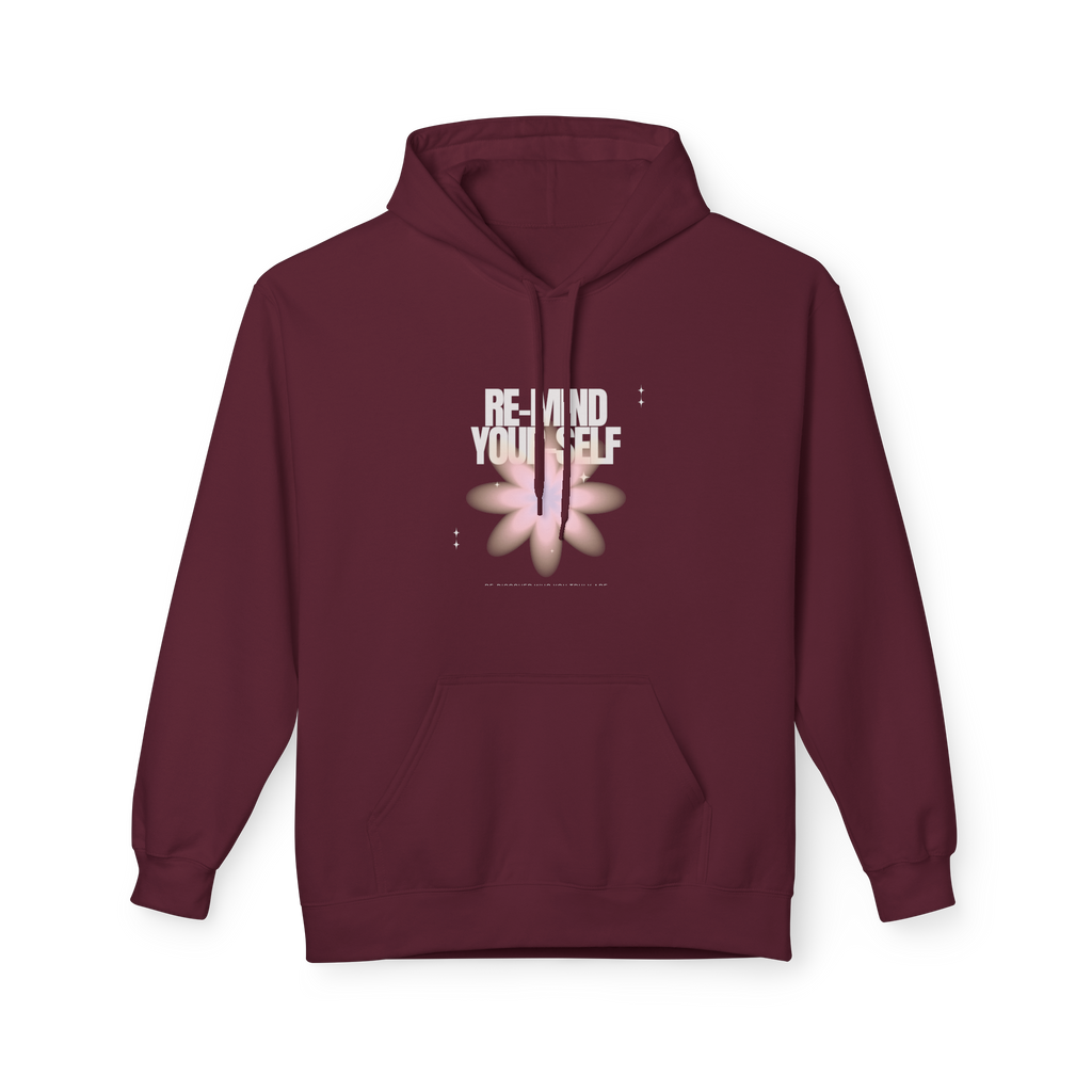 Re-Mind-Your-Self Floral Hoodie