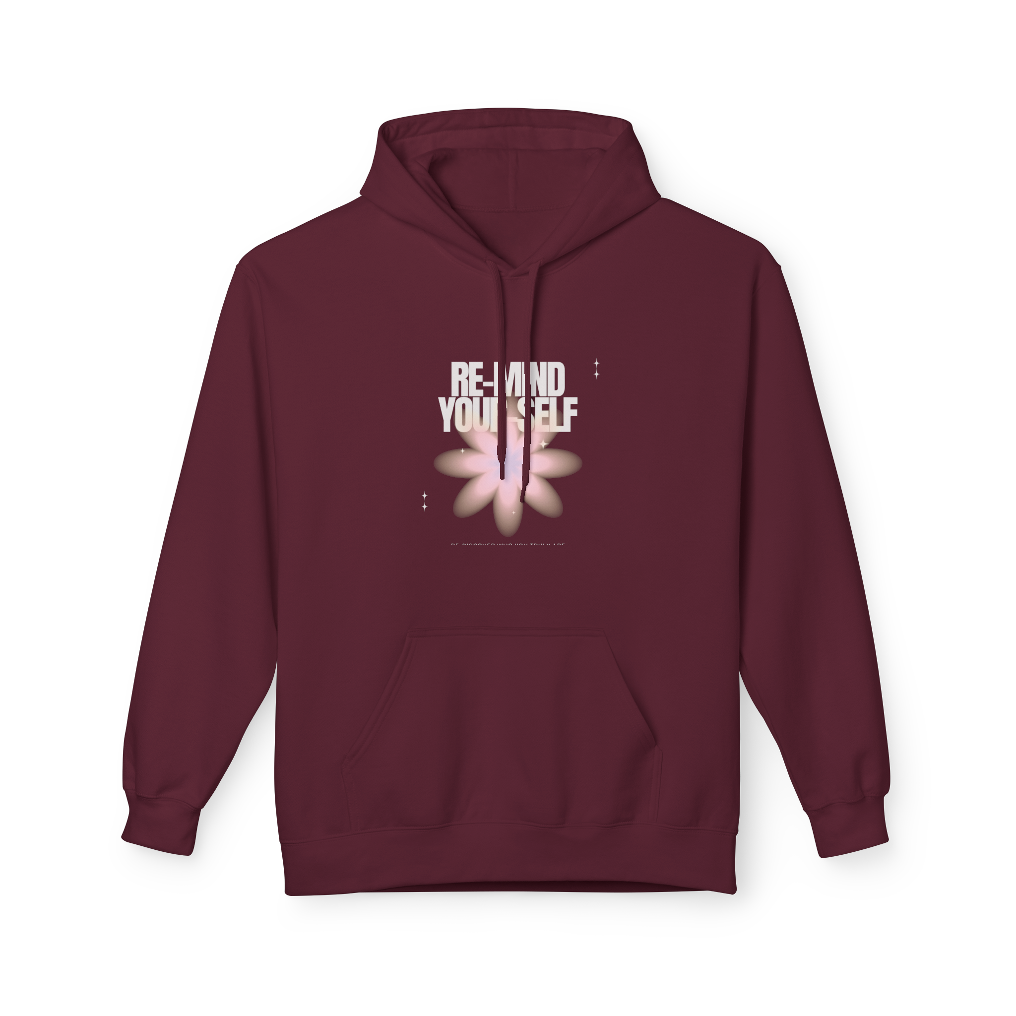 Re-Mind-Your-Self Floral Hoodie