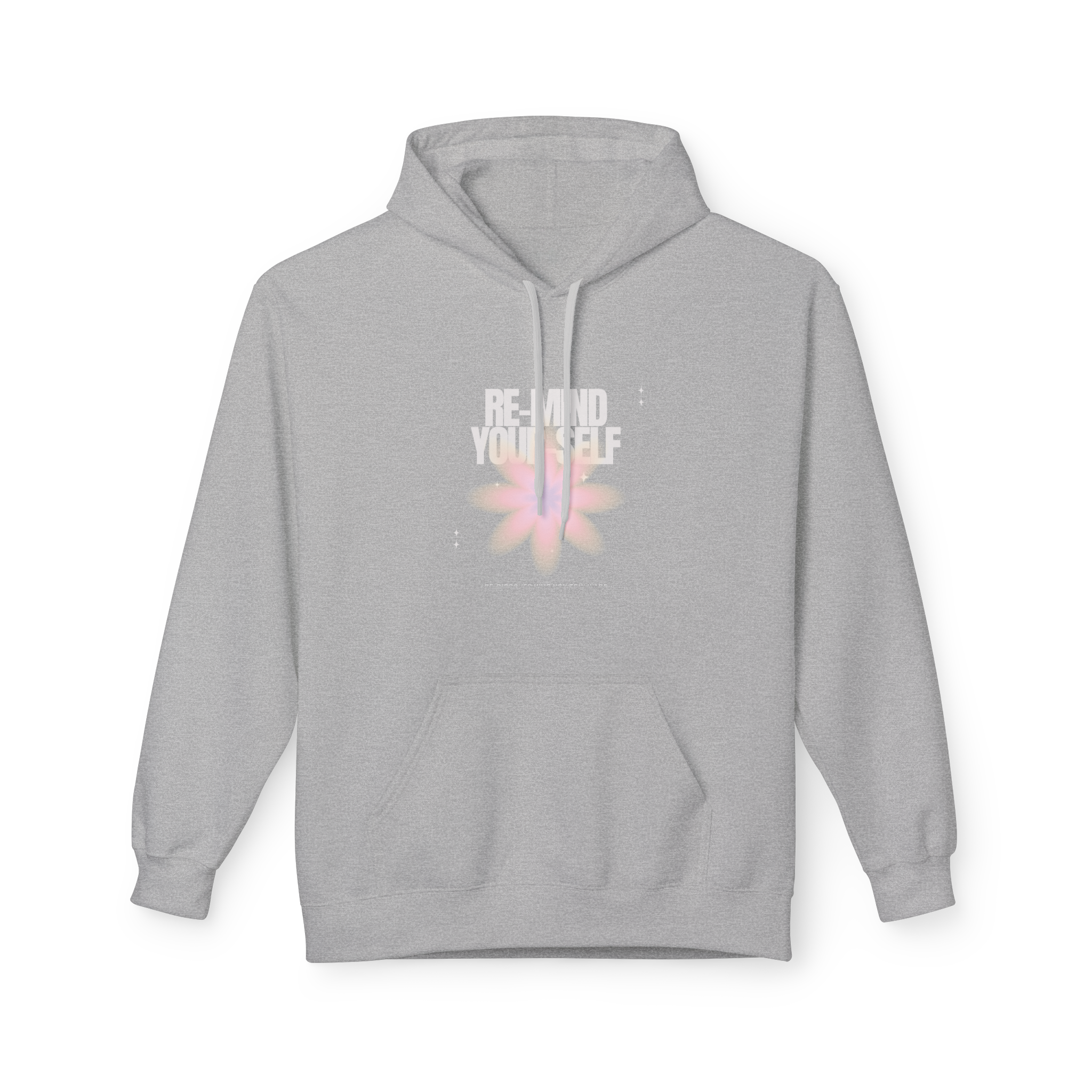 Re-Mind-Your-Self Floral Hoodie