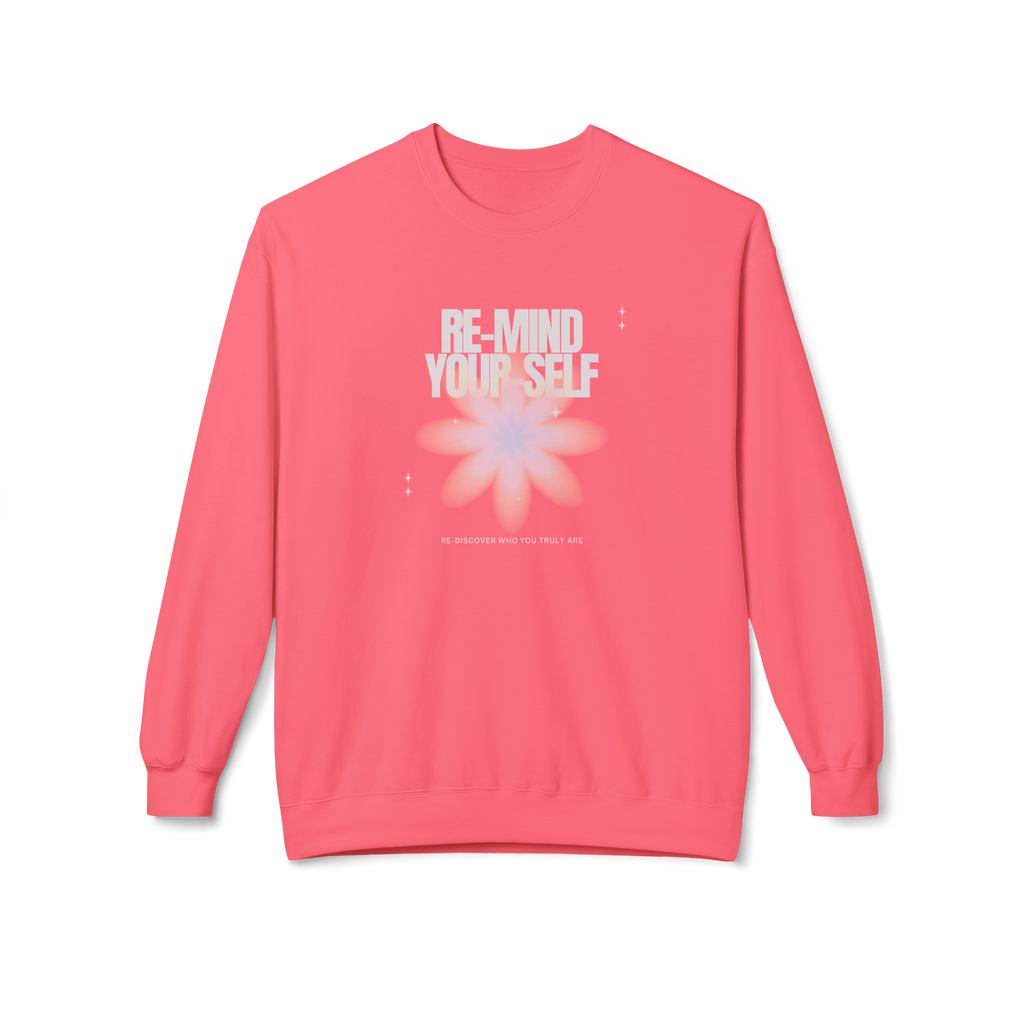 Re-Mind-Your-Self Floral Sweatshirt