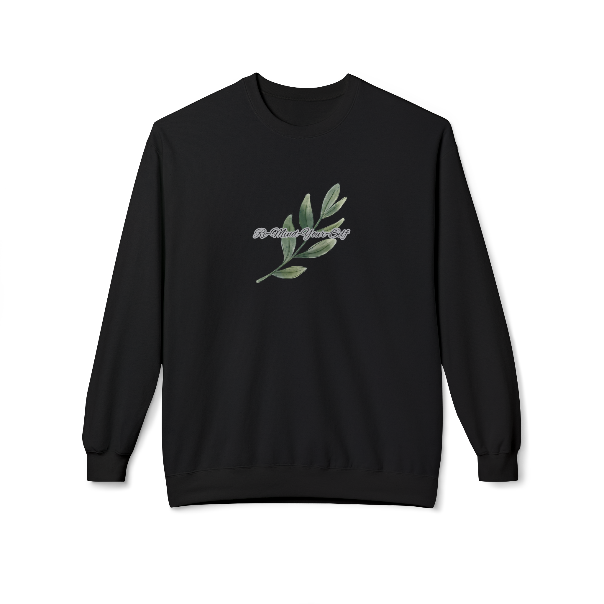 Re-Mind-Your-Self Leafy Branch Sweatshirt