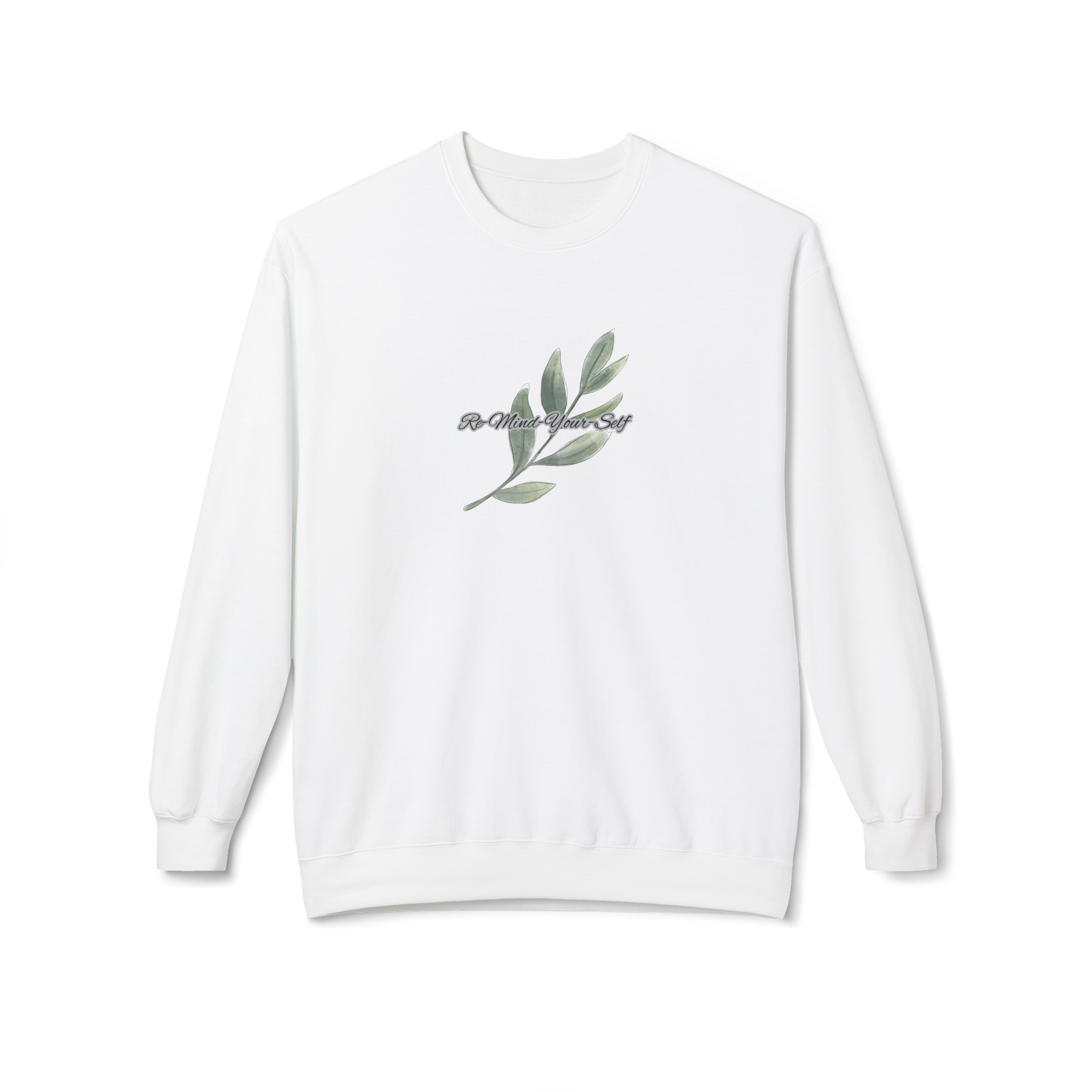 Re-Mind-Your-Self Leafy Branch Sweatshirt