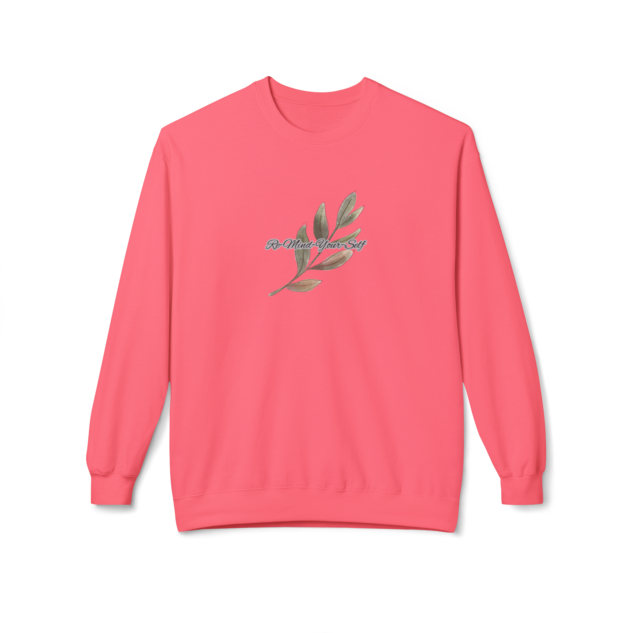 Re-Mind-Your-Self Leafy Branch Sweatshirt