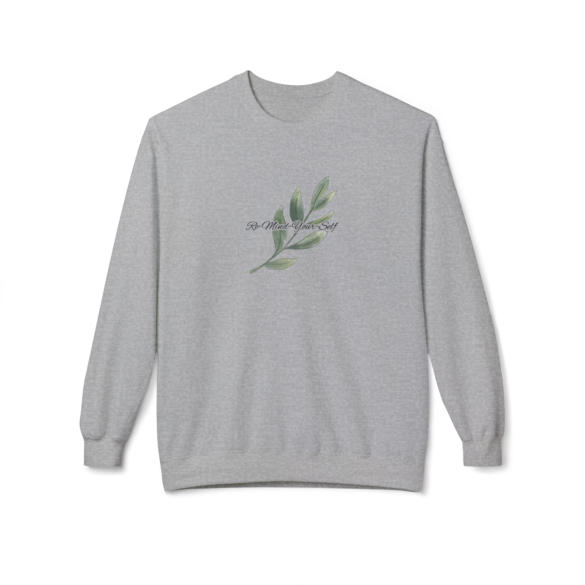 Re-Mind-Your-Self Leafy Branch Sweatshirt