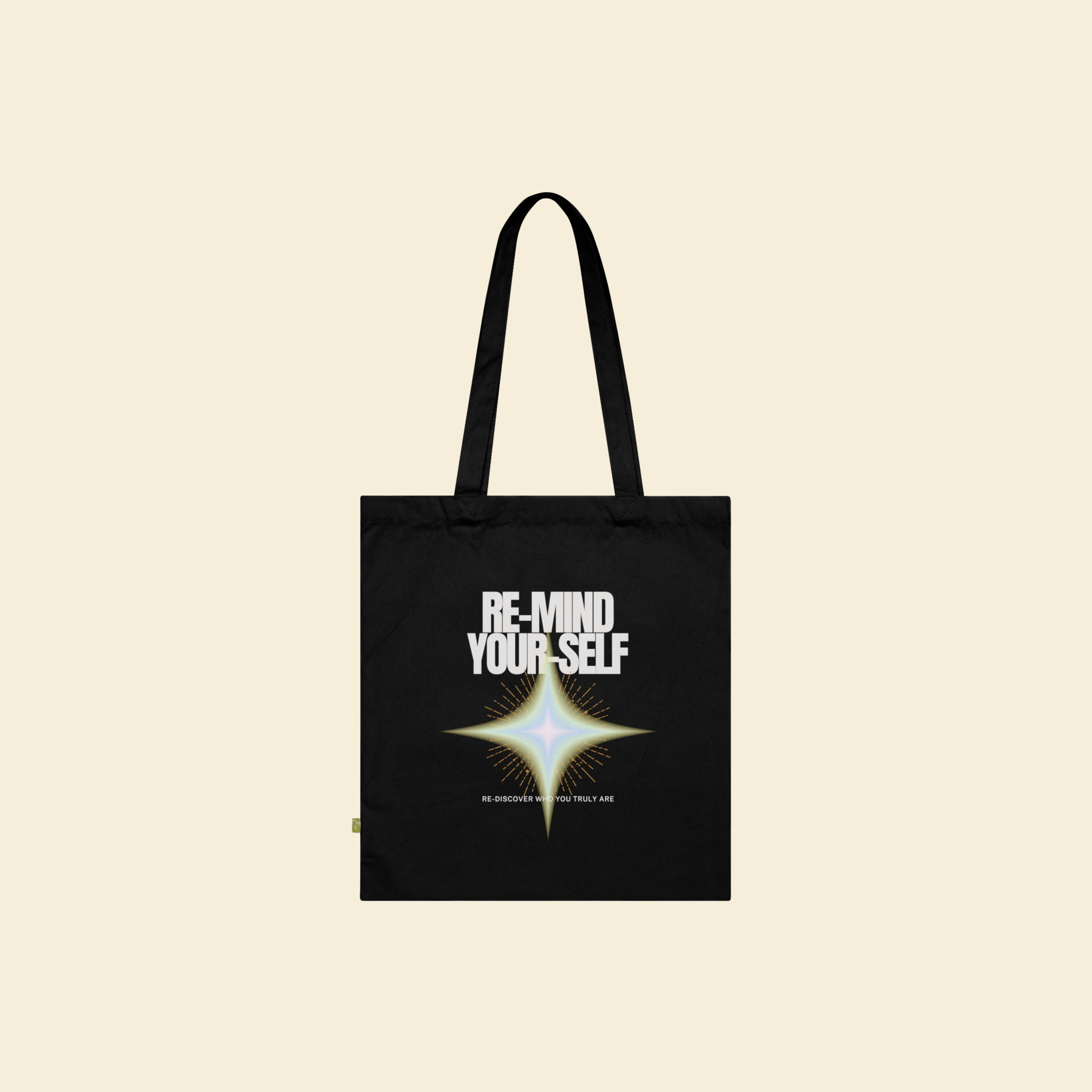 Re-Mind-Your-Self Radiant Soul Organic Cotton Tote Bag