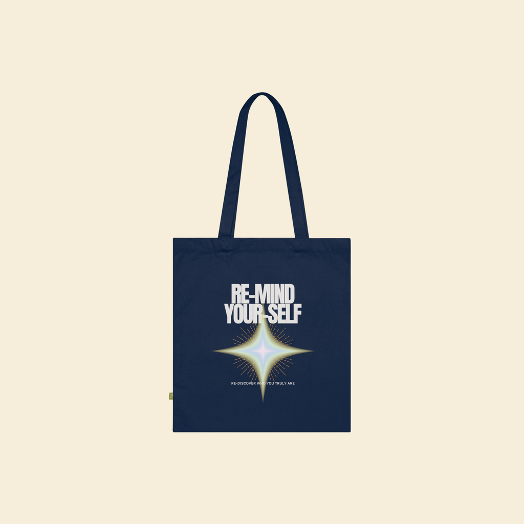 Re-Mind-Your-Self Radiant Soul Organic Cotton Tote Bag