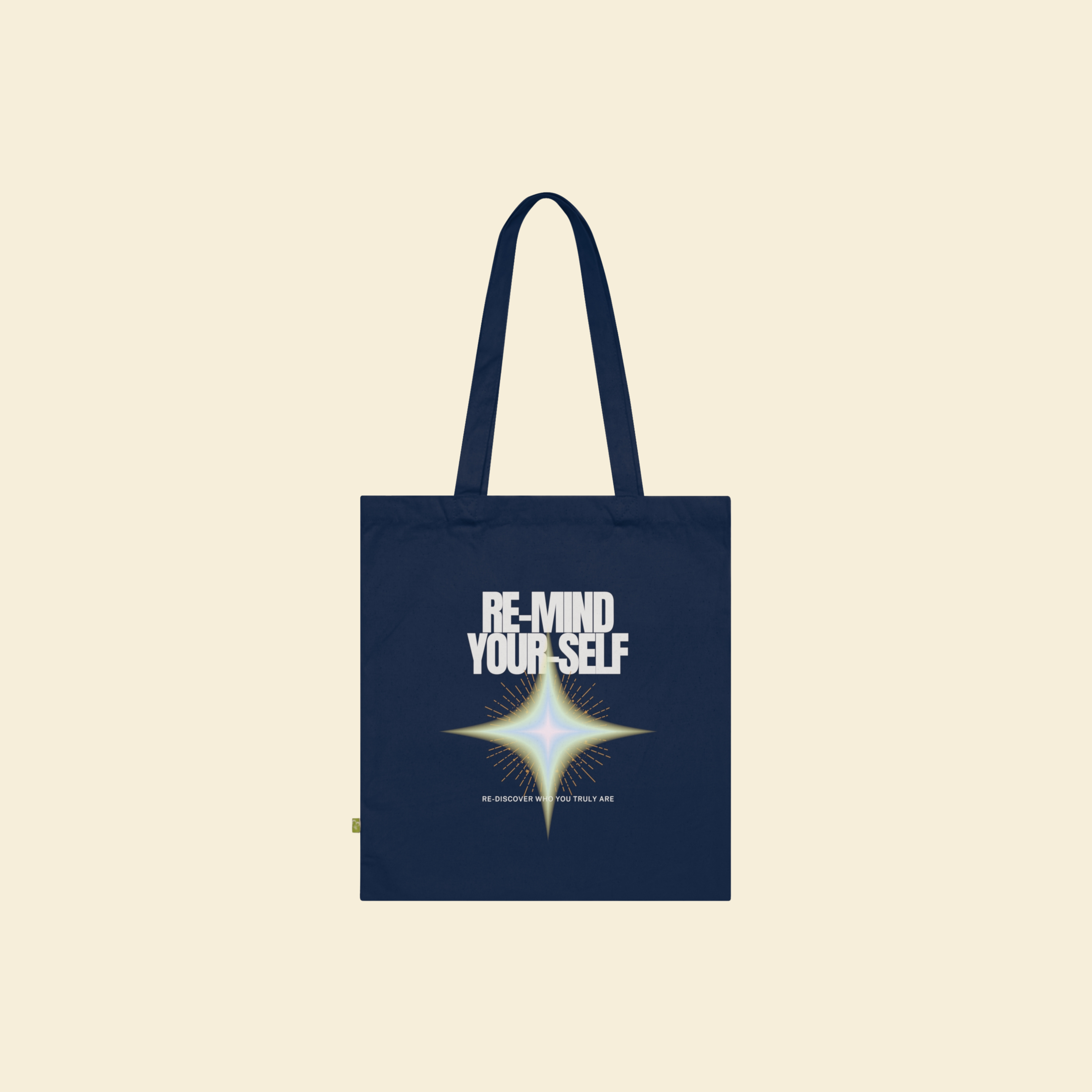 Re-Mind-Your-Self Radiant Soul Organic Cotton Tote Bag
