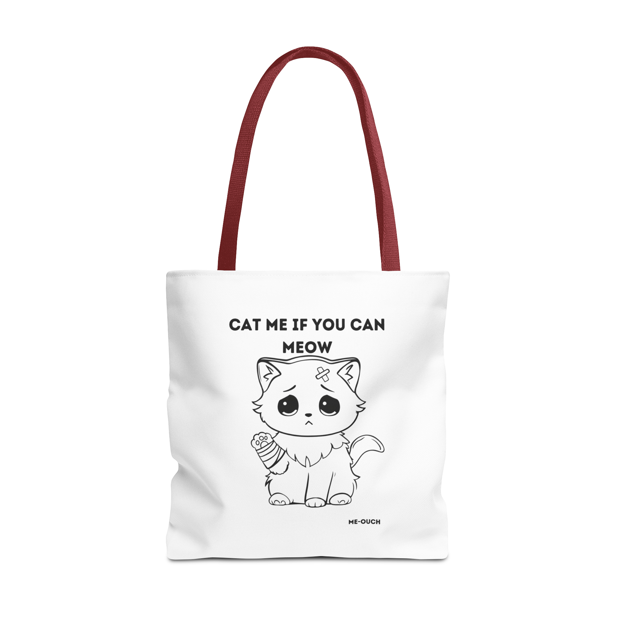 Me-Ouch Cat Me If You Can Meow Tote Bag