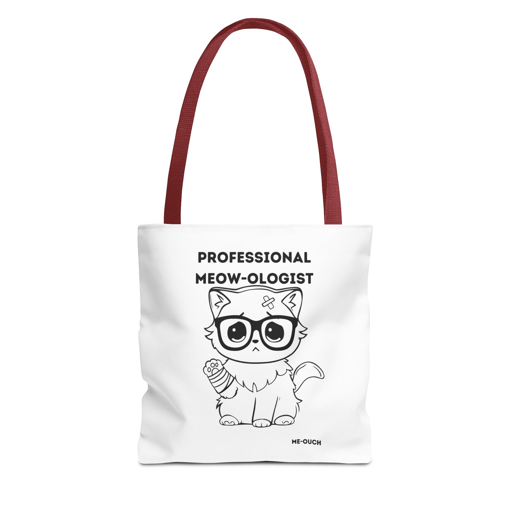 Me-Ouch Cat Professional Meow-ologist Tote Bag