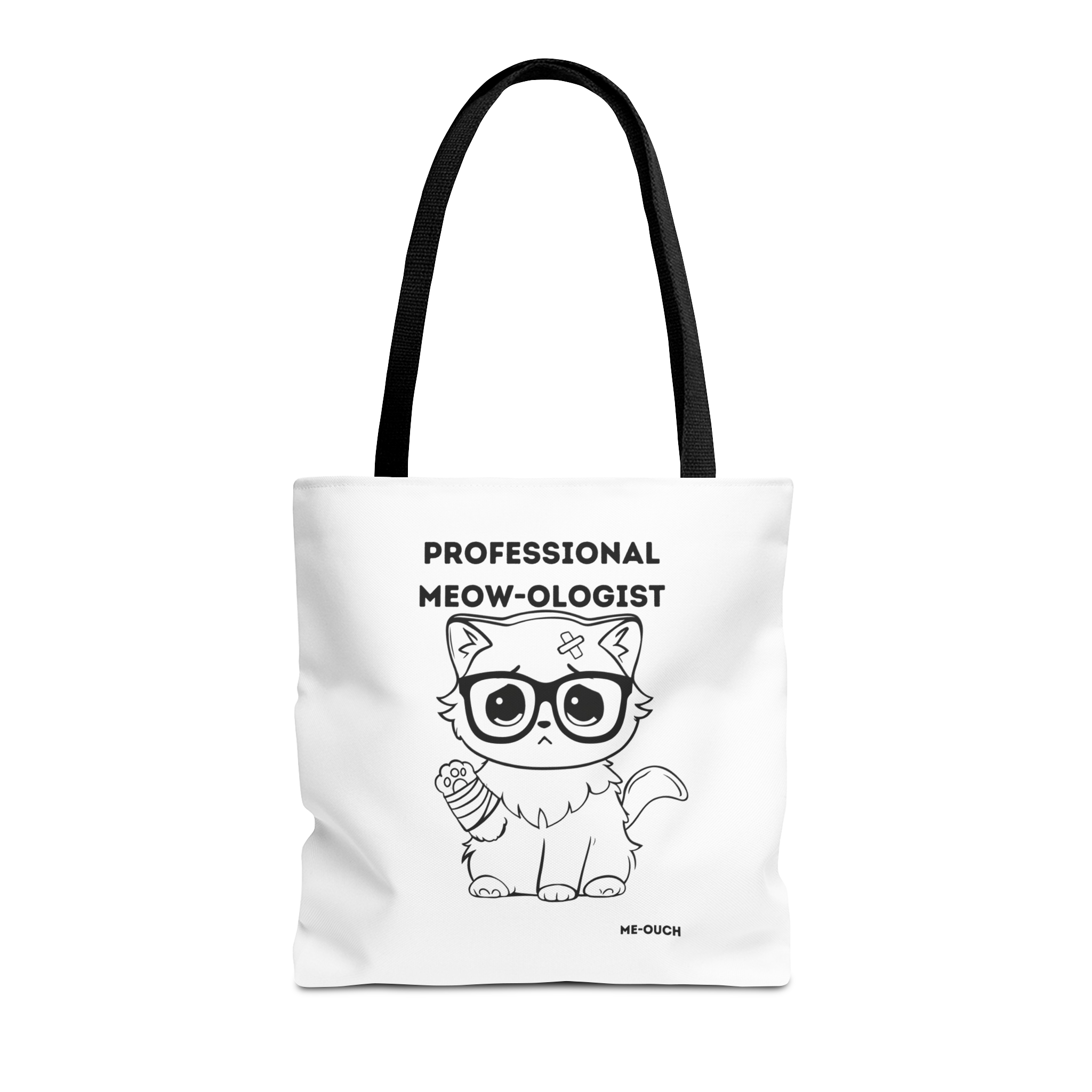 Me-Ouch Cat Professional Meow-ologist Tote Bag