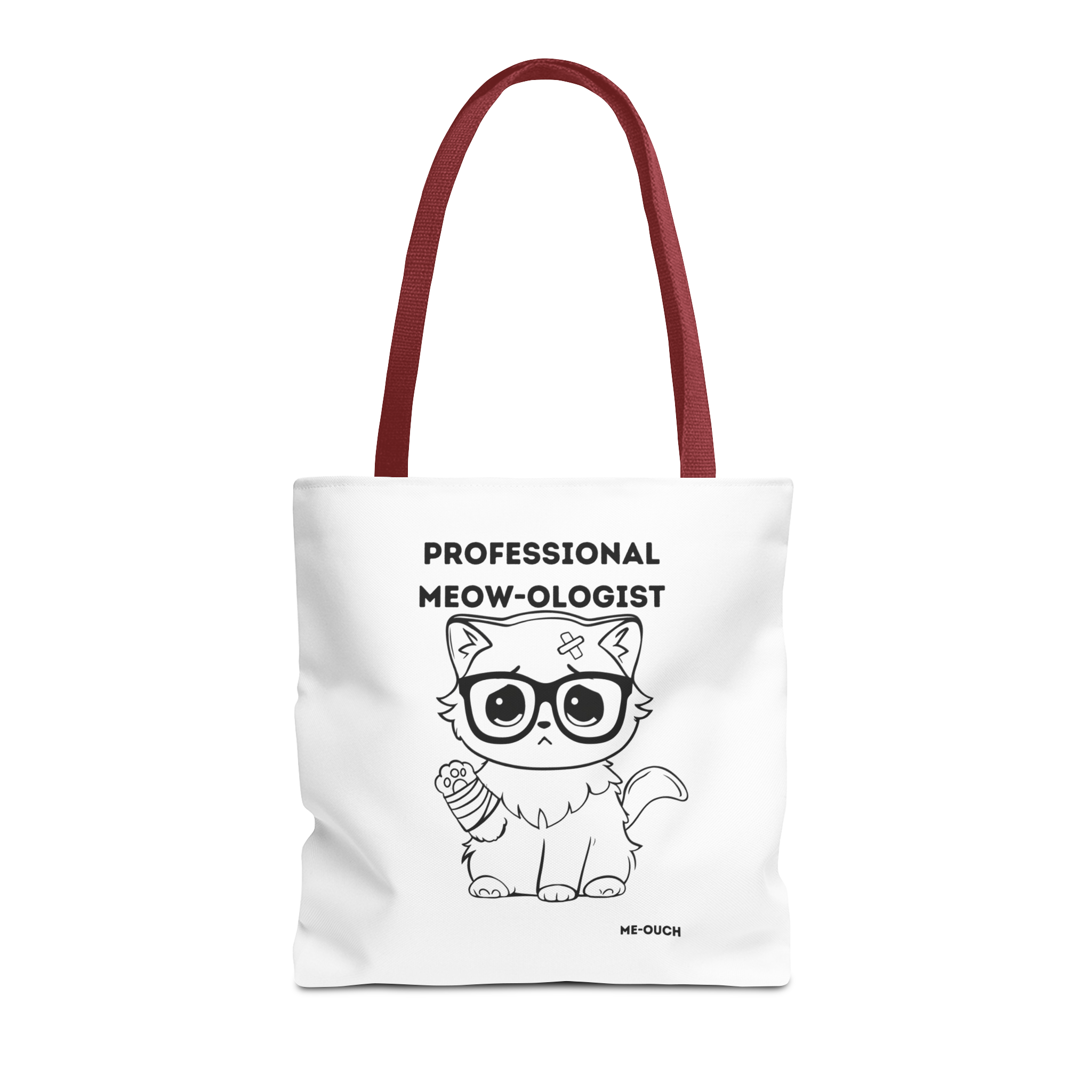 Me-Ouch Cat Professional Meow-ologist Tote Bag