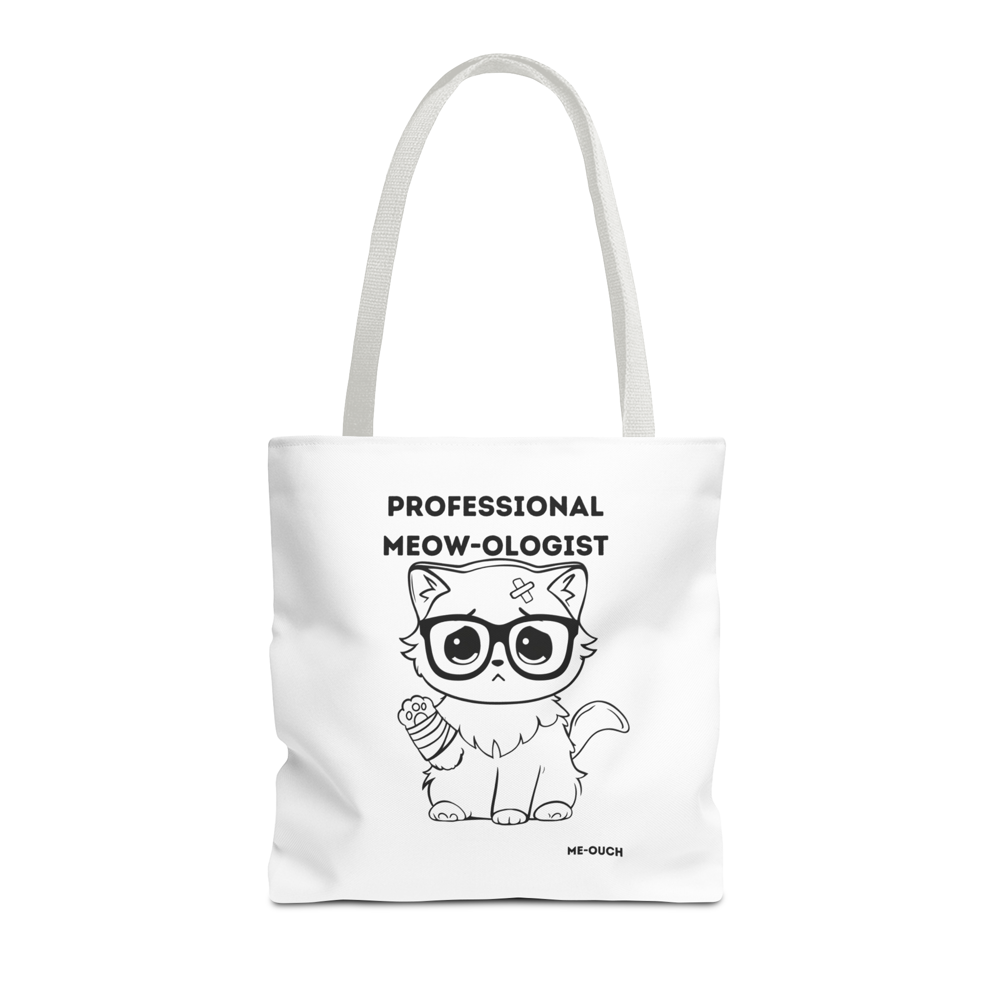 Me-Ouch Cat Professional Meow-ologist Tote Bag